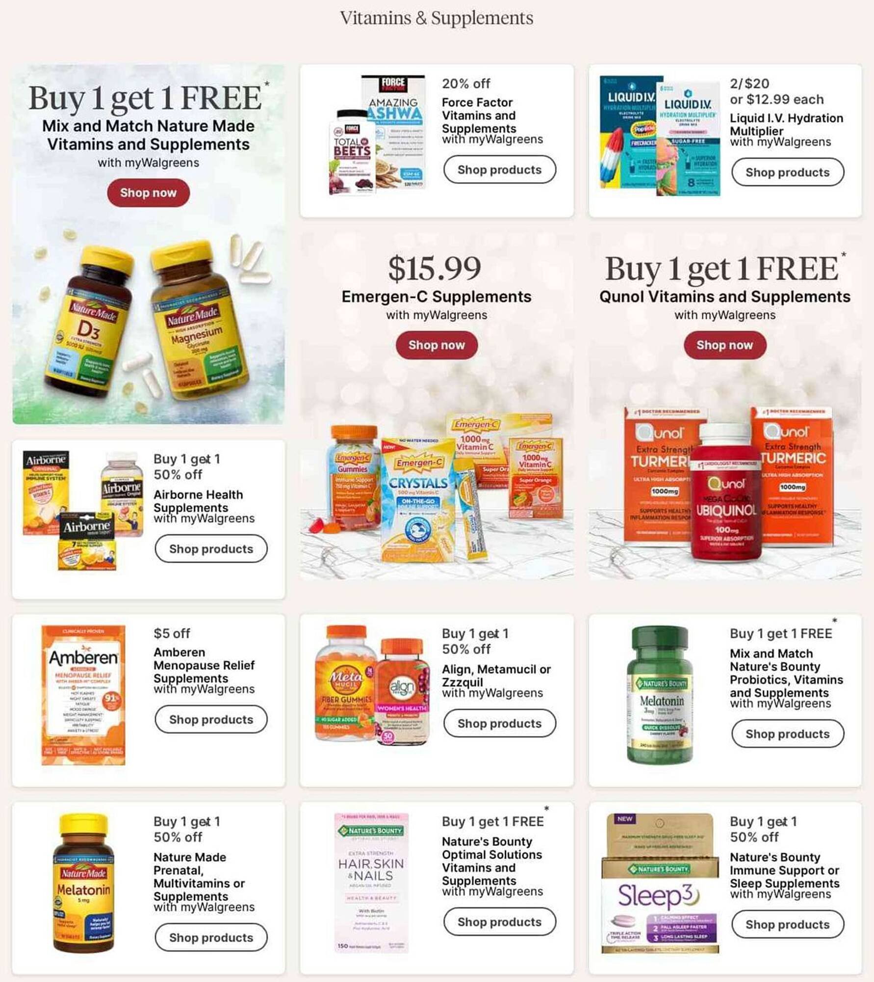 Walgreens weekly ad