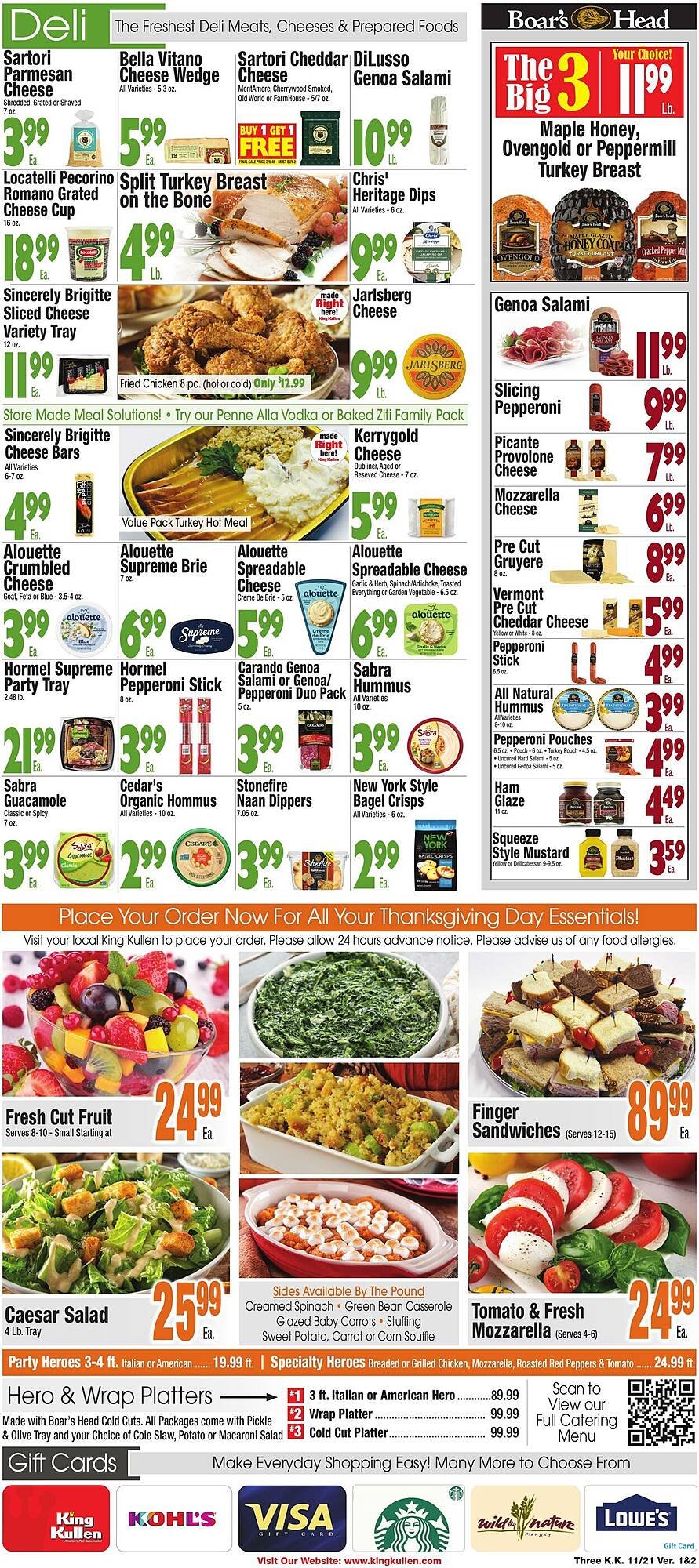 King Kullen weekly ad
