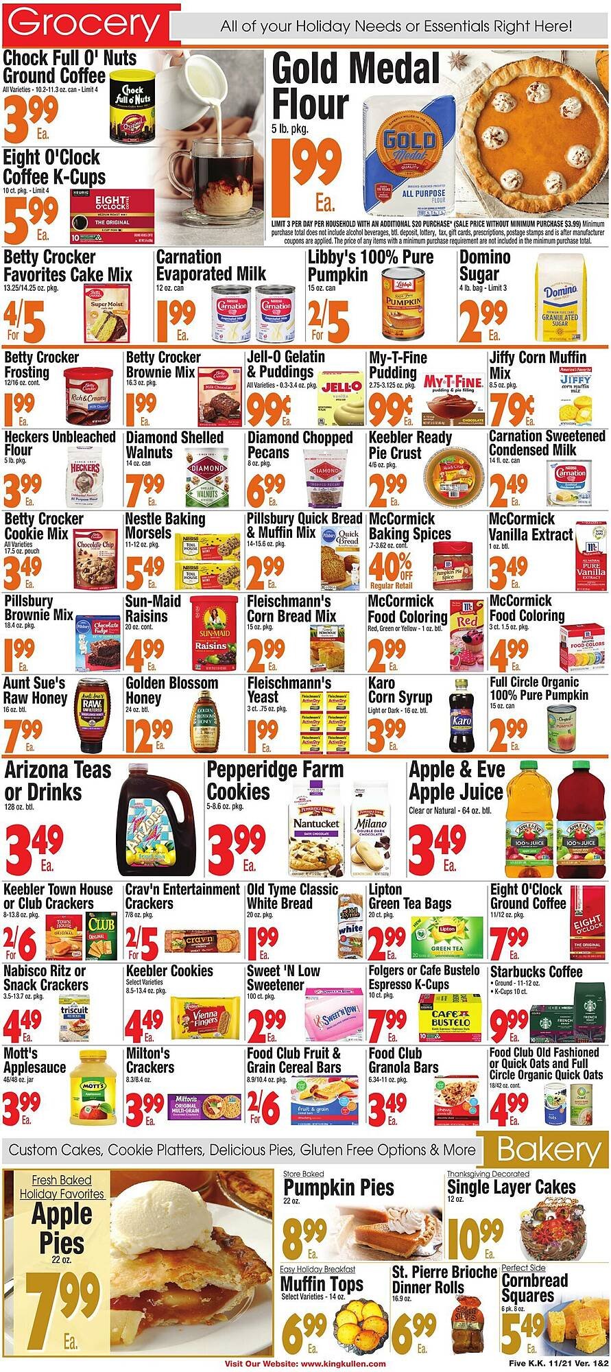King Kullen weekly ad