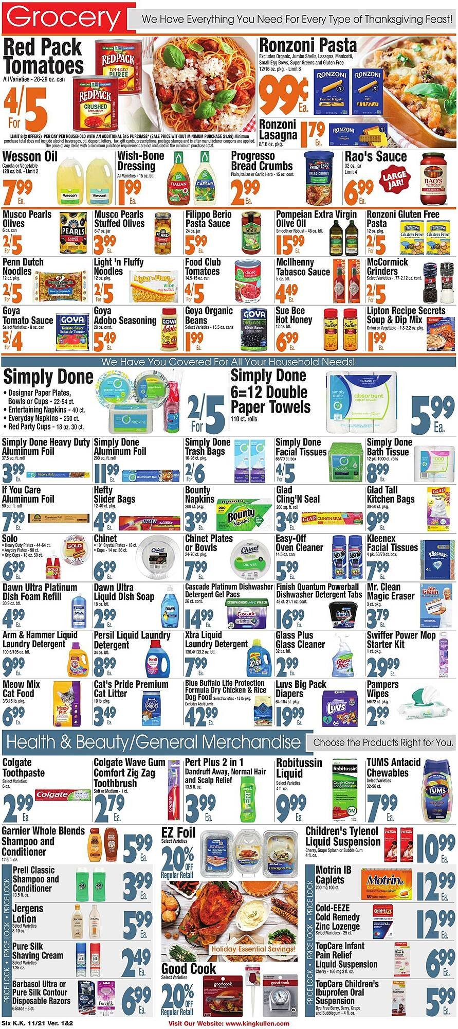 King Kullen weekly ad