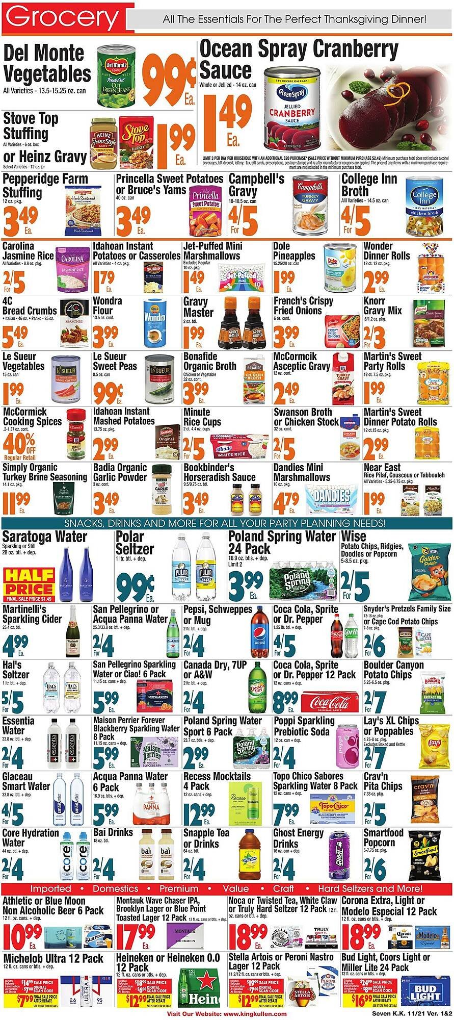 King Kullen weekly ad