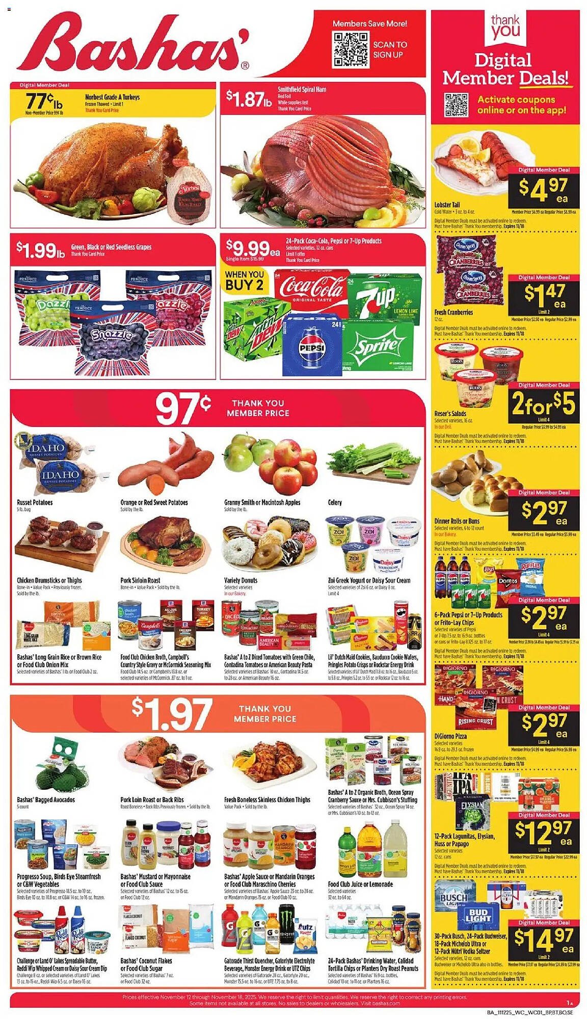 Bashas&#039; weekly ad (2025-11-12 - 2025-11-19) | 1