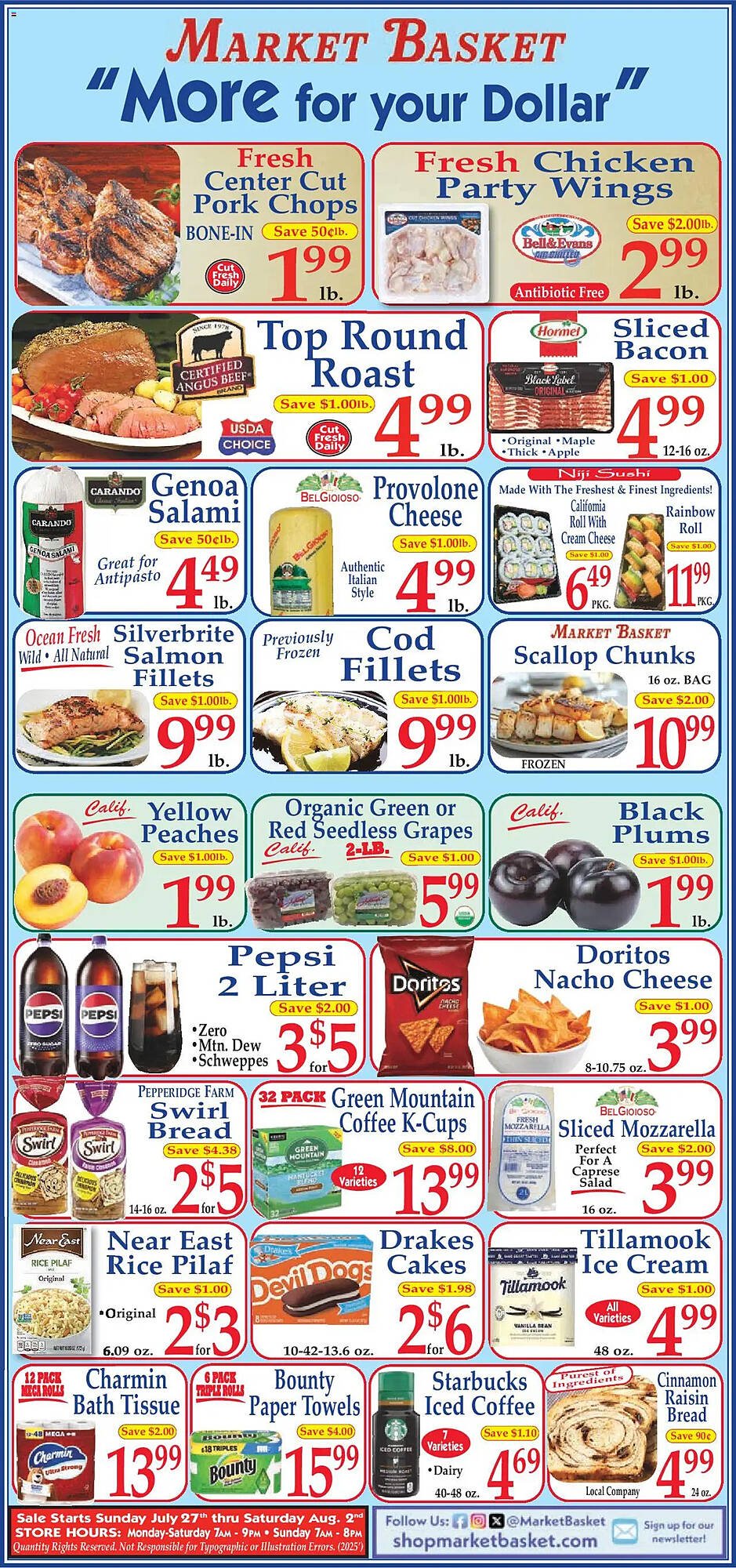 Market Basket Weekly Ad (2025-07-27 - 2025-08-03) | 1