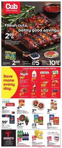 Cub Foods weekly ad (2025-11-02 - 2025-11-08)