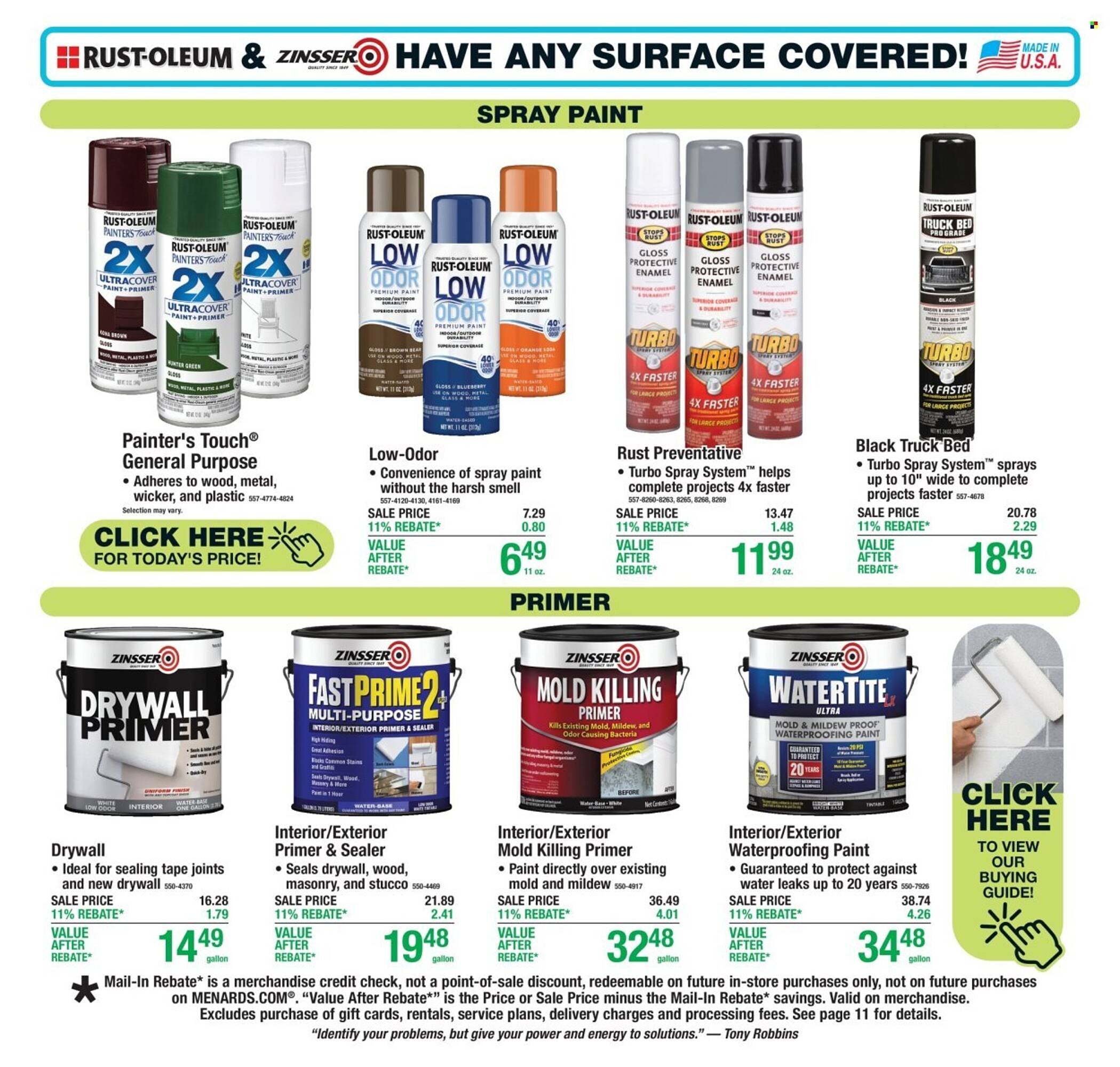Menards weekly ad