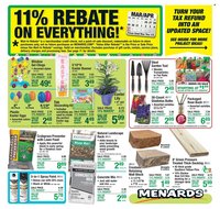Menards weekly ad