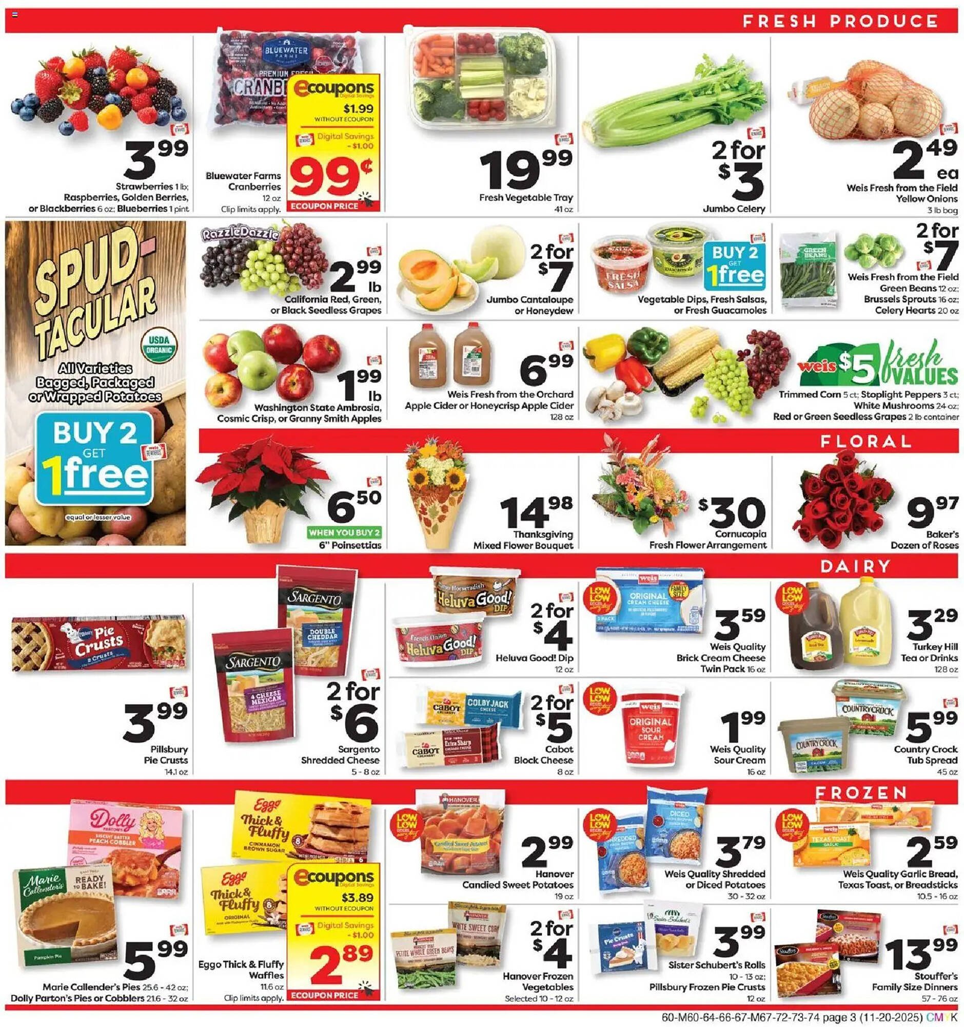 Weis Markets weekly ad