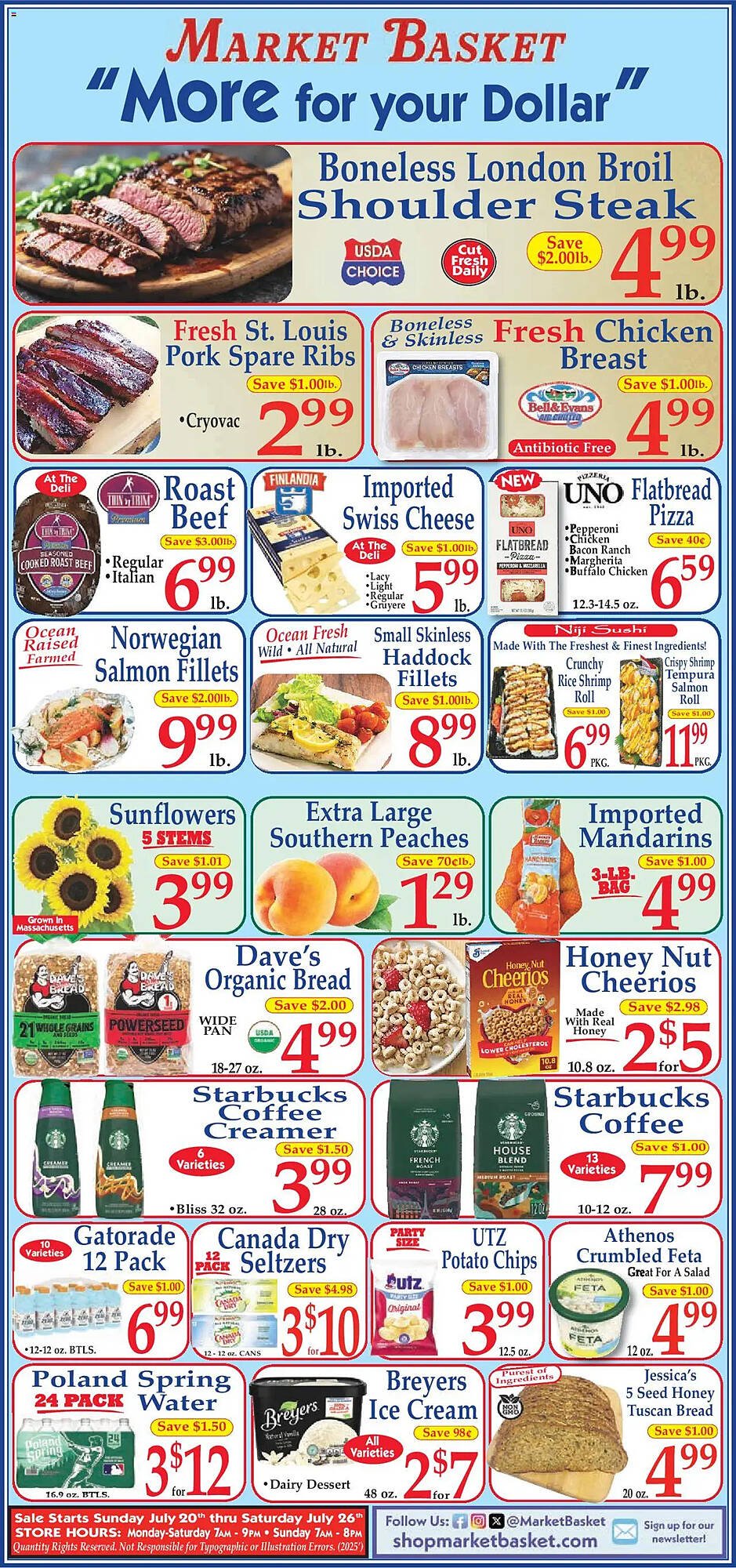 Market Basket Weekly Ad (2025-07-20 - 2025-07-27) | 1
