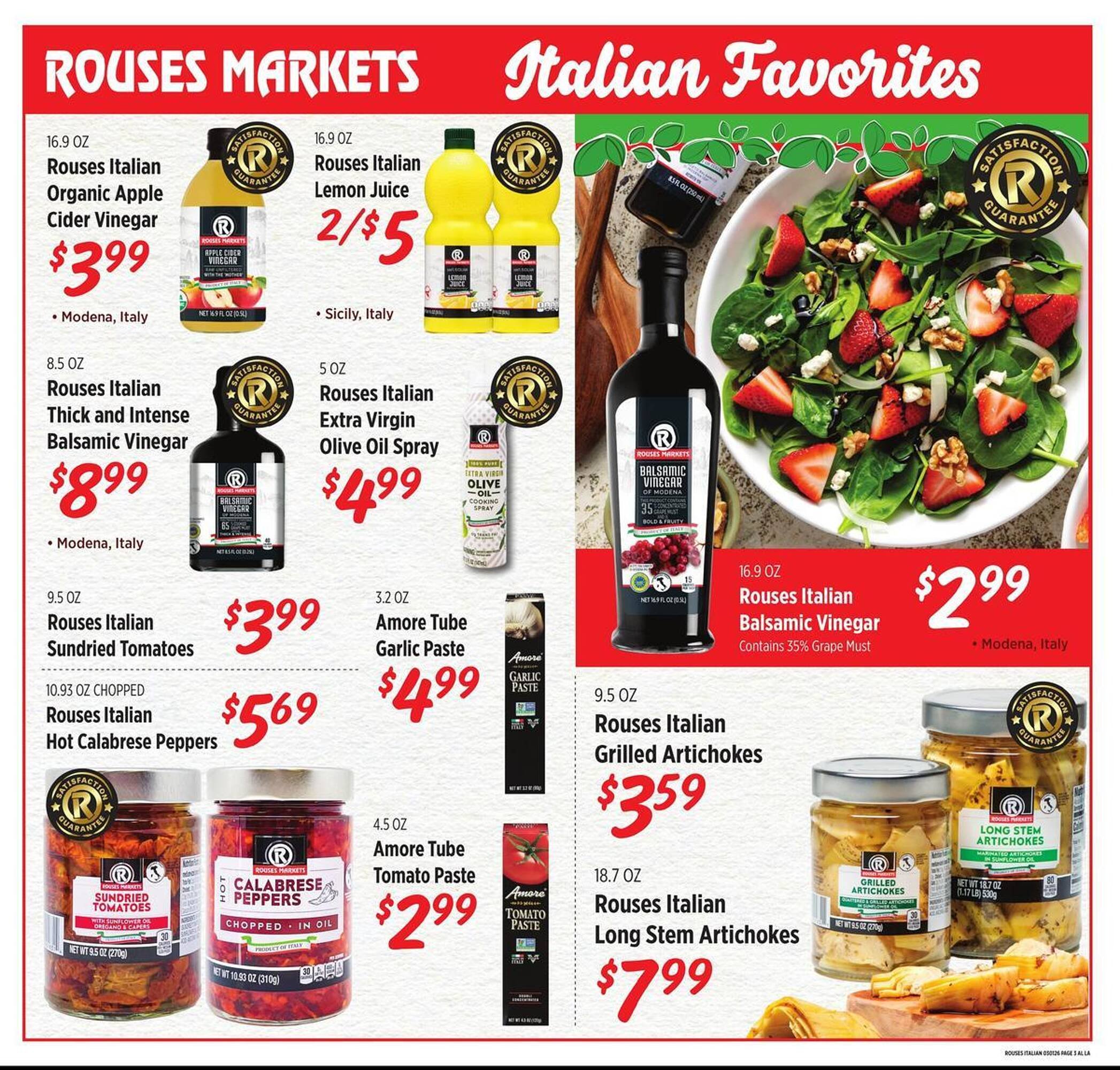 Rouses weekly ad
