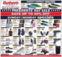Dunham's Sports weekly ad