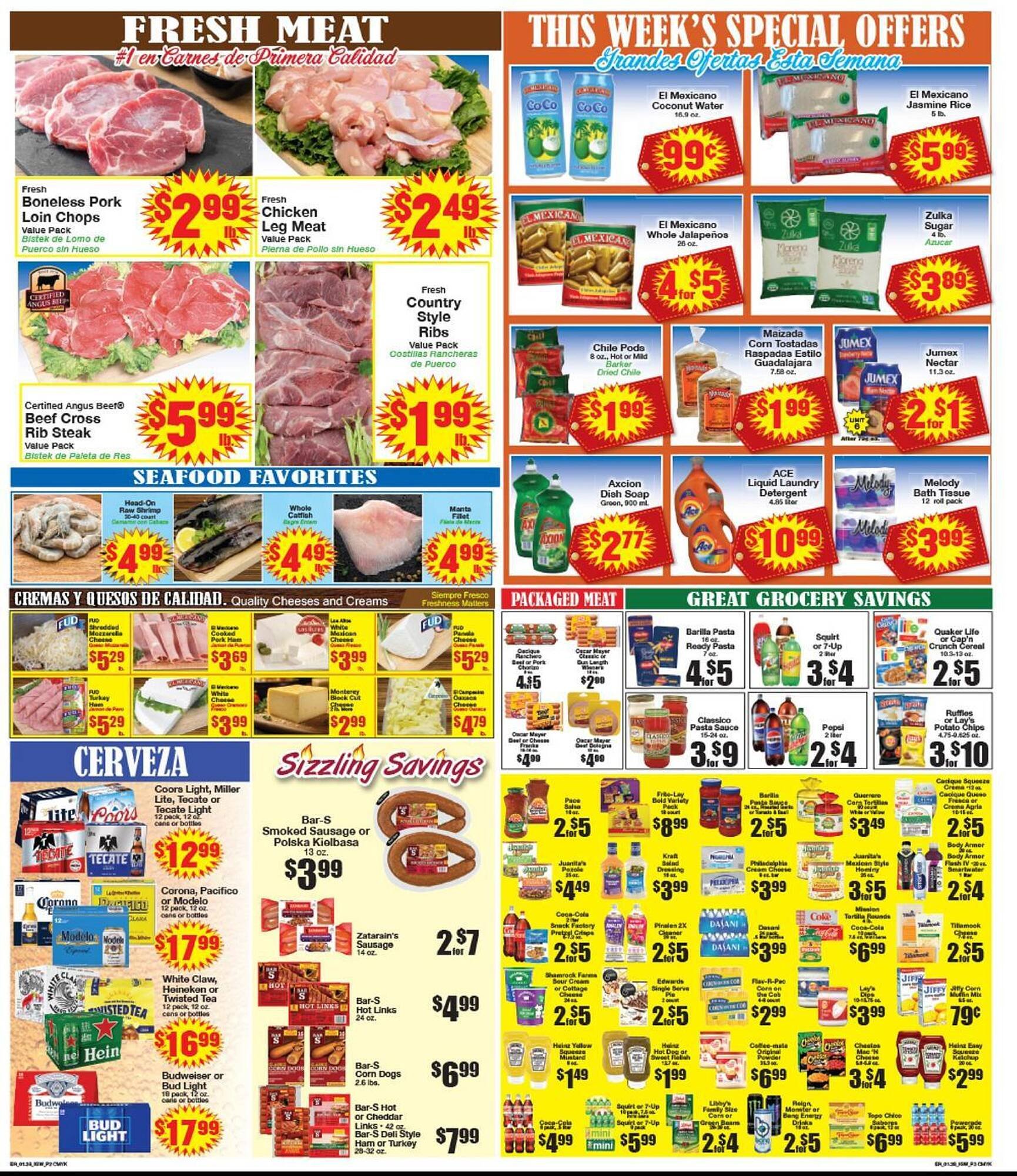 Supermercado El Rancho weekly ad
