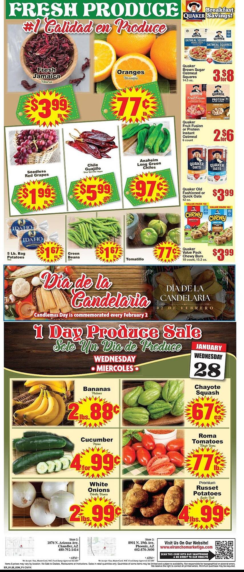 Supermercado El Rancho weekly ad