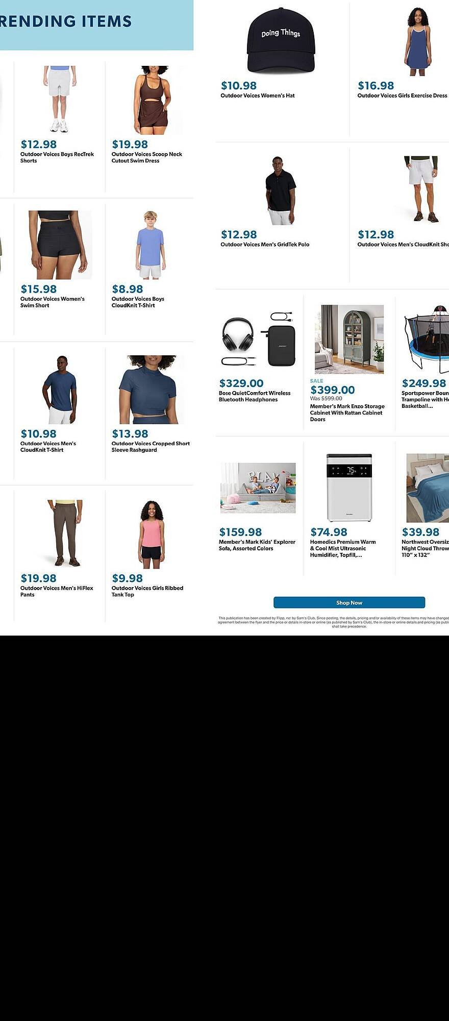 Sam's Club weekly ad