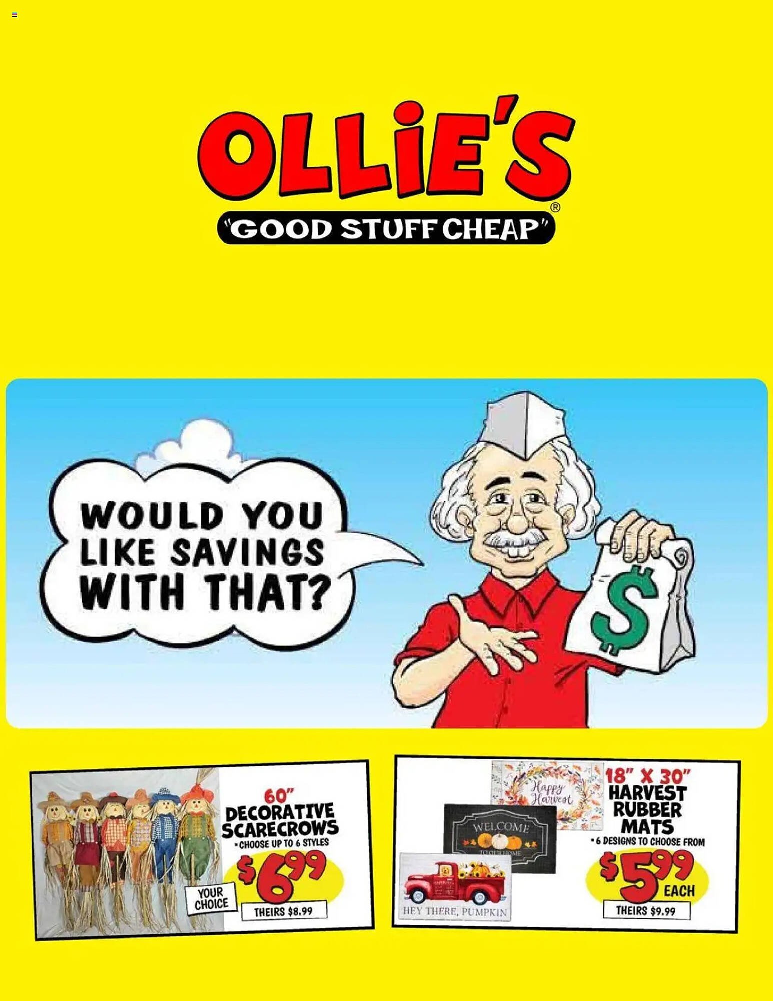 Ollie&#039;s weekly ad (2025-09-19 - 2025-09-25) | 1