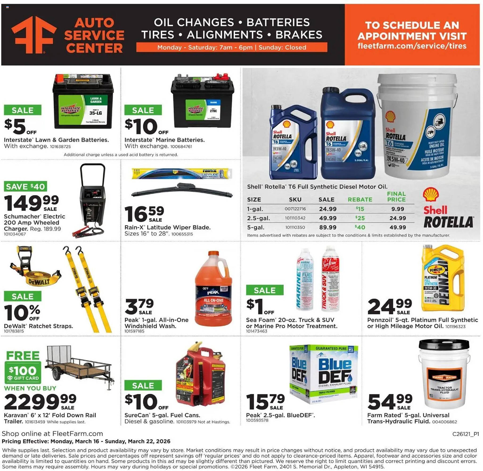 Mills Fleet Farm weekly ad