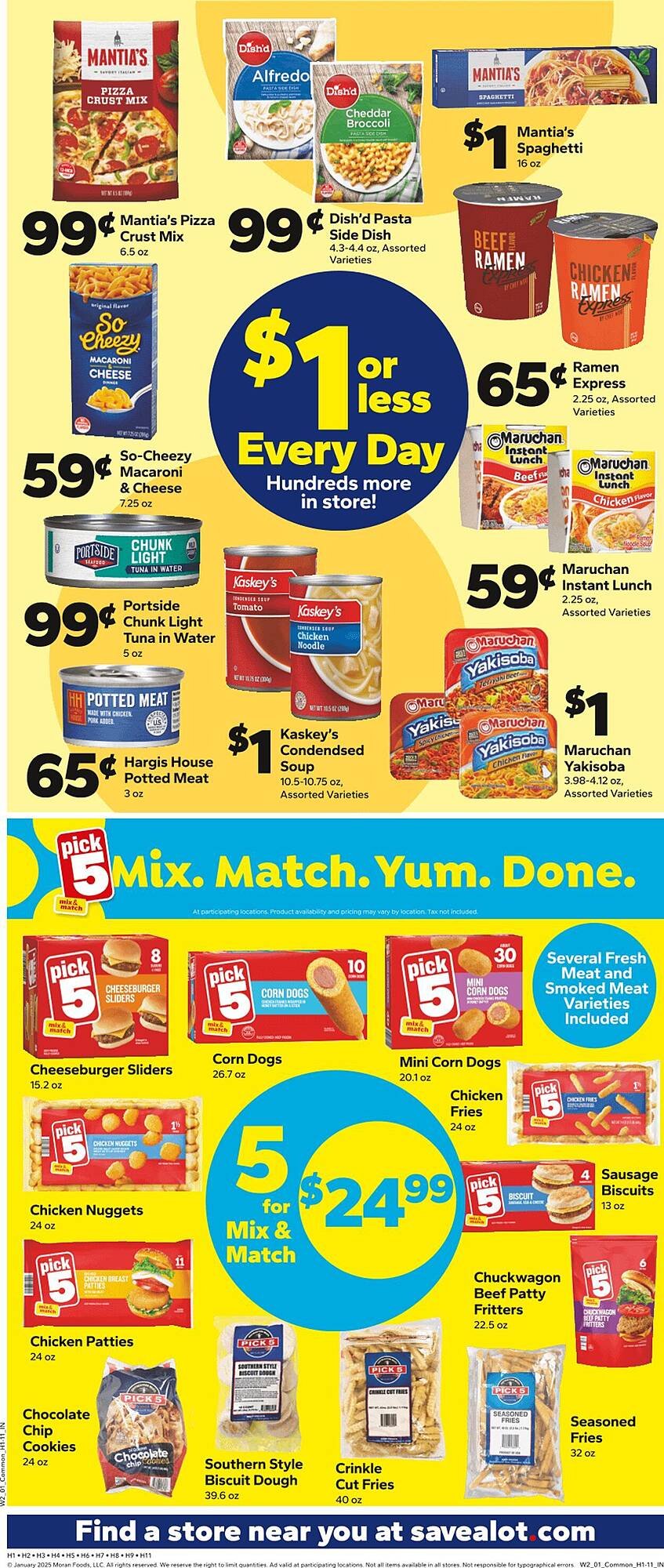 Save a Lot weekly ad