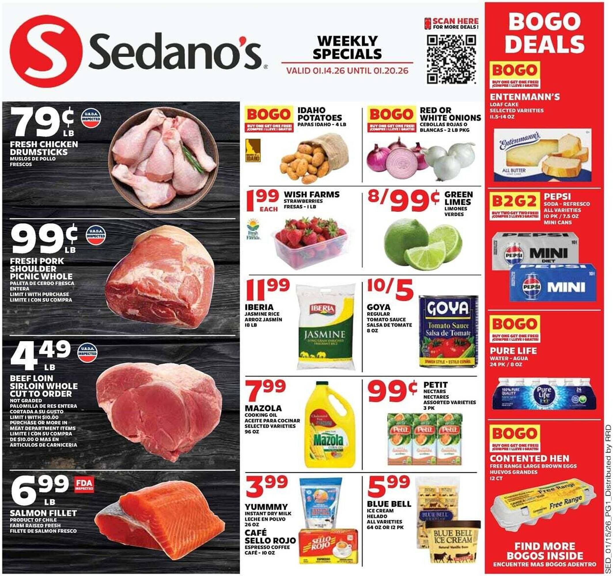 Sedano's weekly ad
