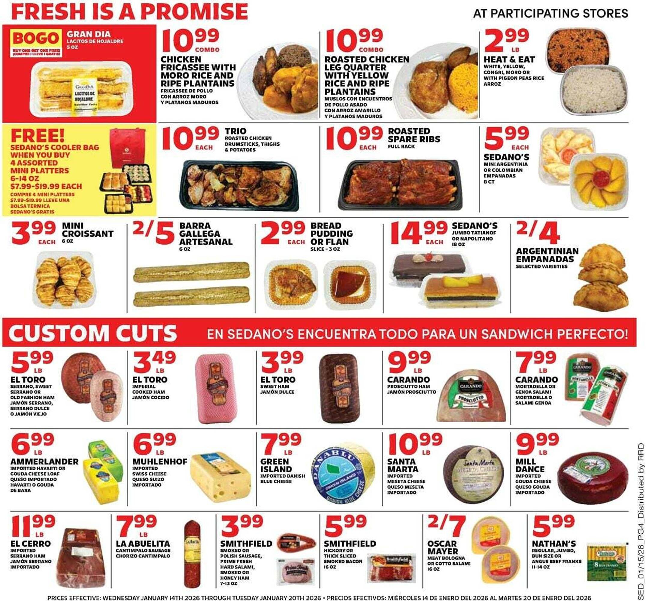 Sedano's weekly ad