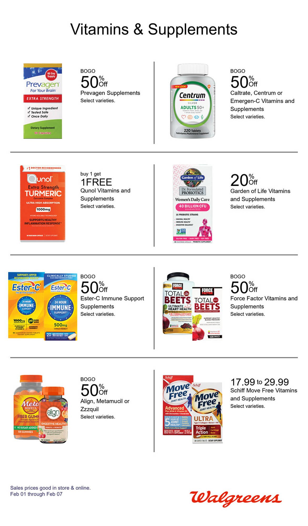 Walgreens weekly ad
