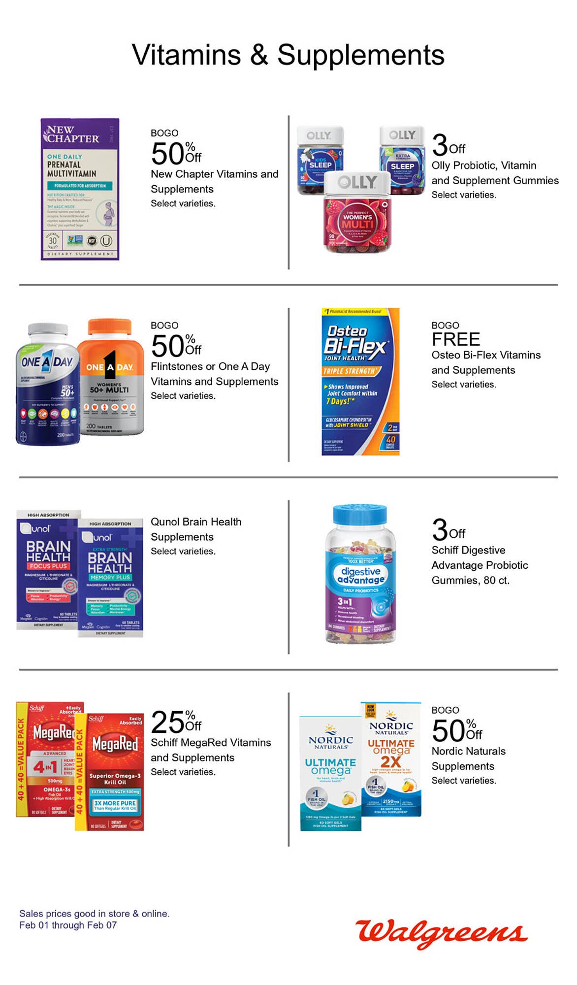 Walgreens weekly ad