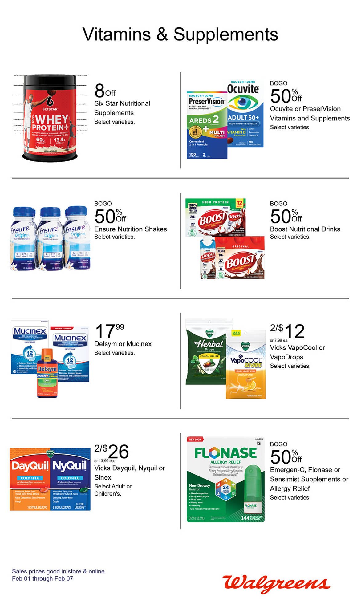 Walgreens weekly ad