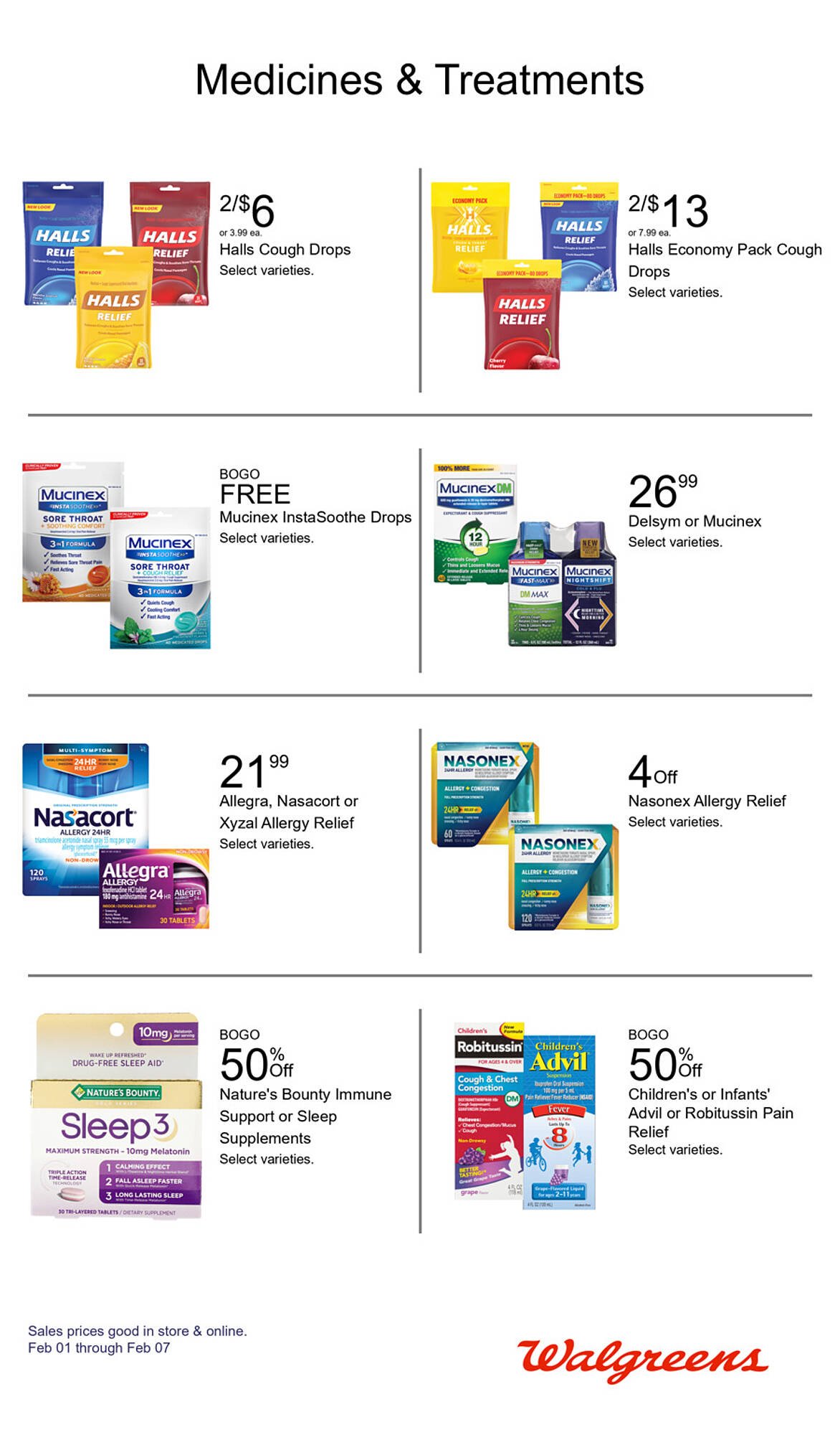 Walgreens weekly ad