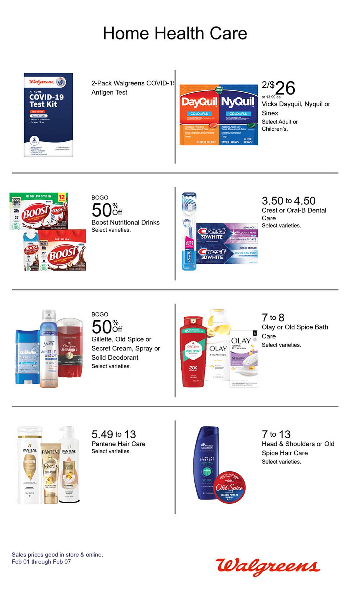 Walgreens weekly ad