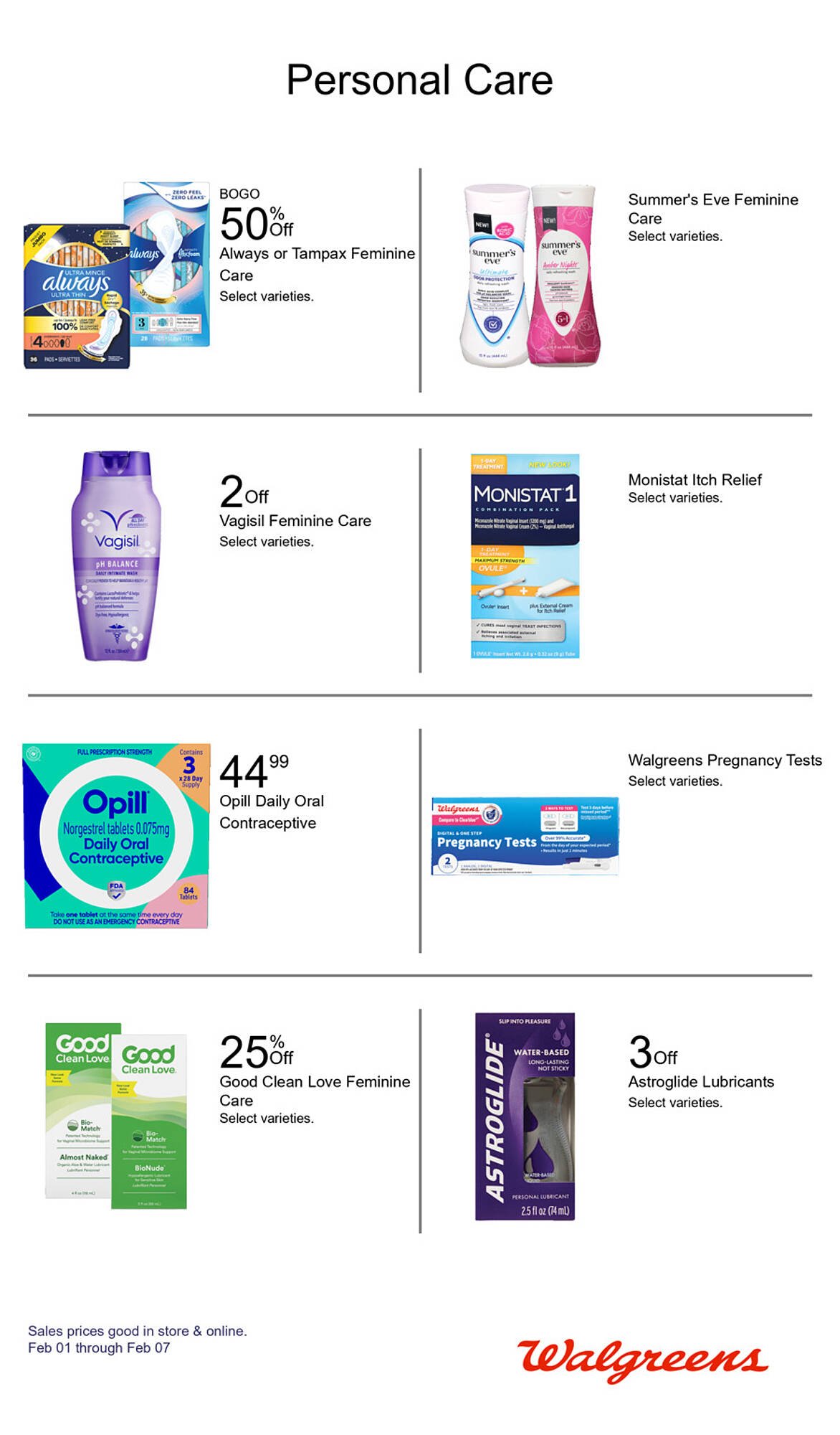 Walgreens weekly ad