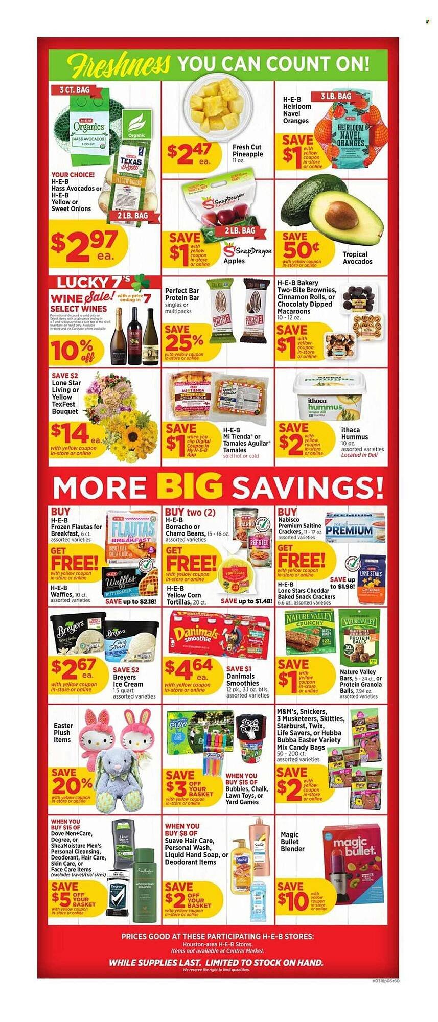 H-E-B weekly ad