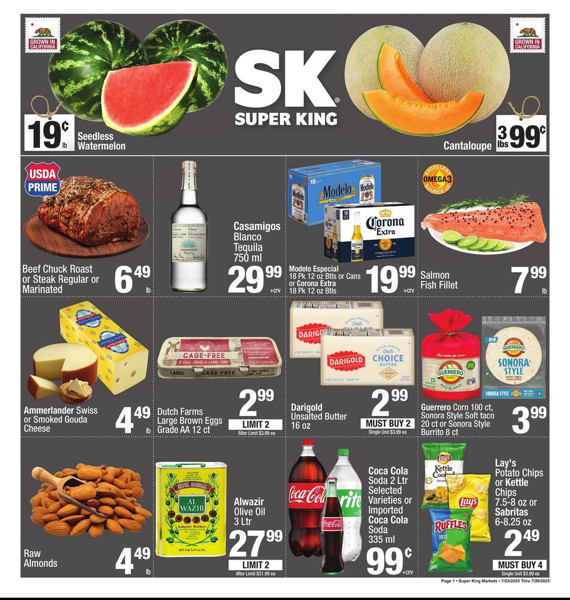 Super King Markets Weekly Ad (2025-07-23 - 2025-07-29) | 1