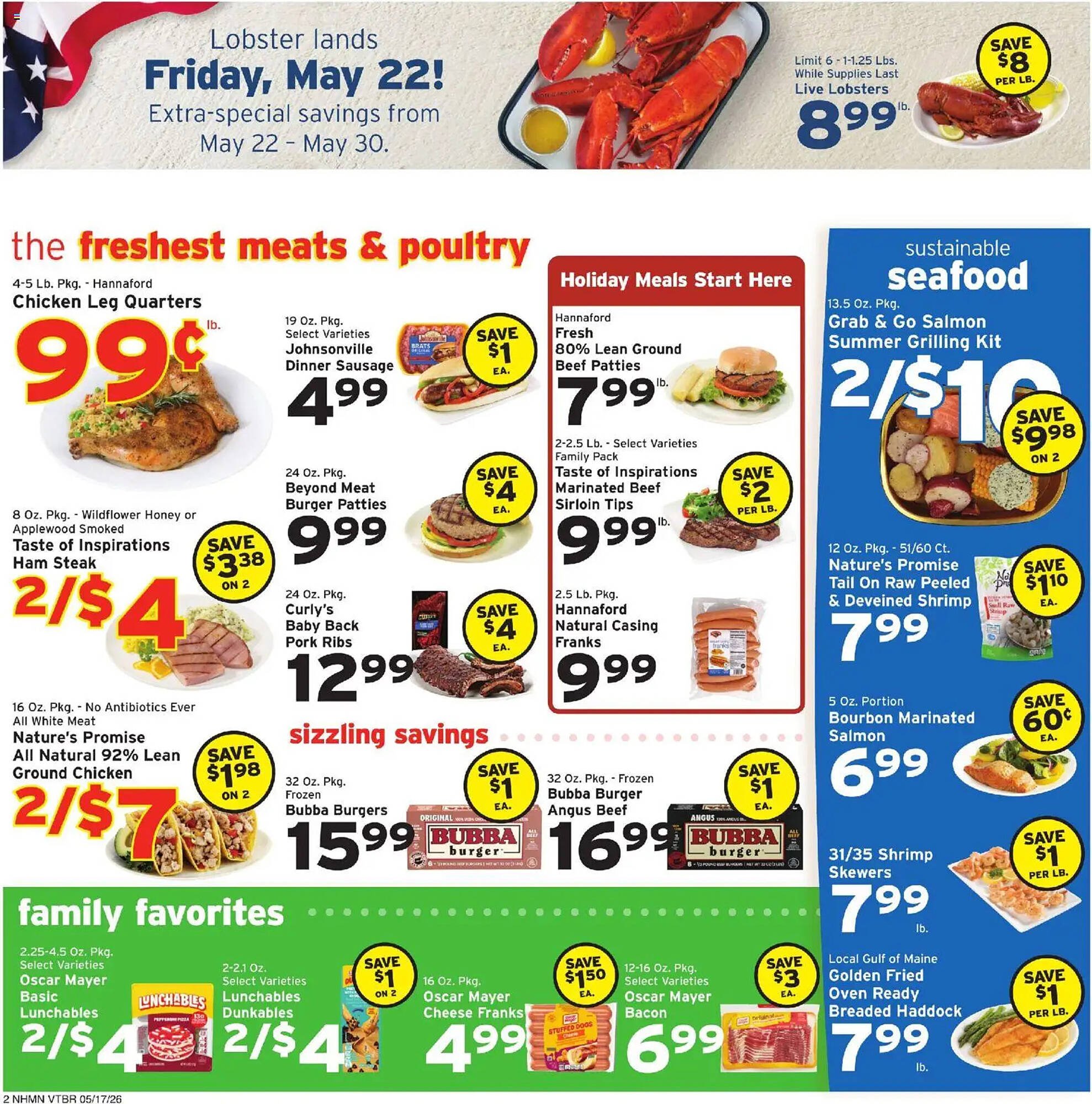 Hannaford flyer