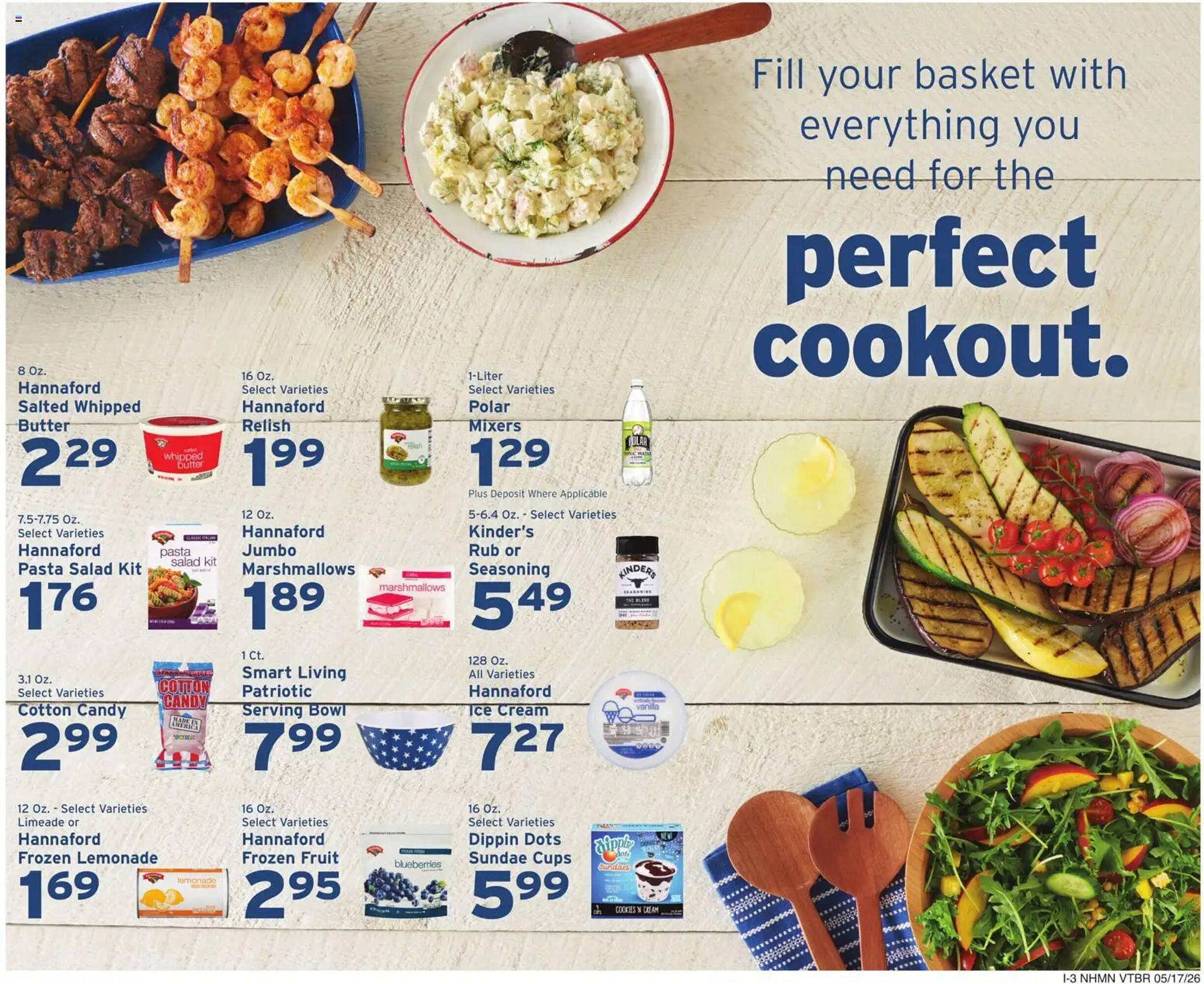 Hannaford flyer