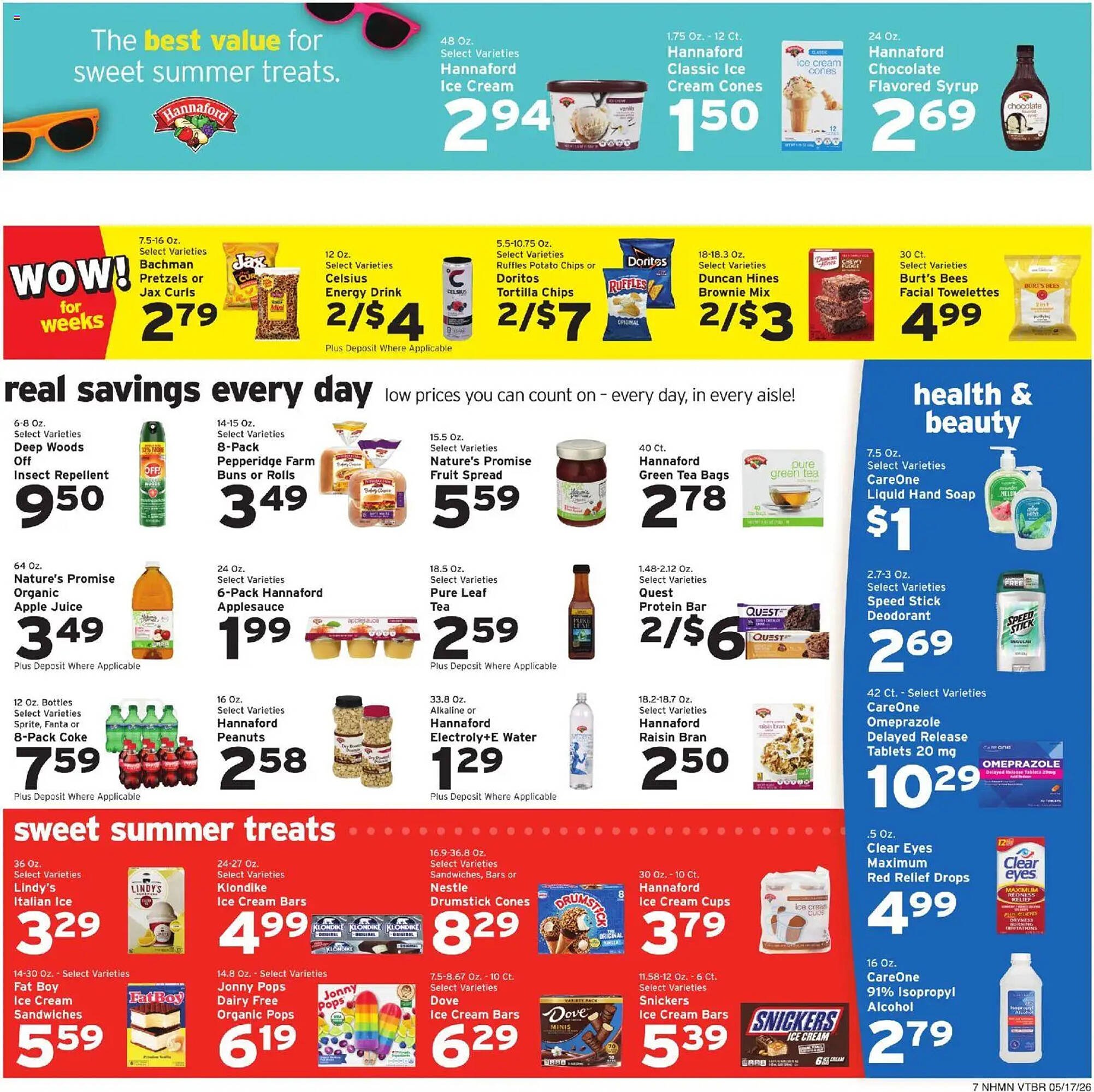Hannaford flyer