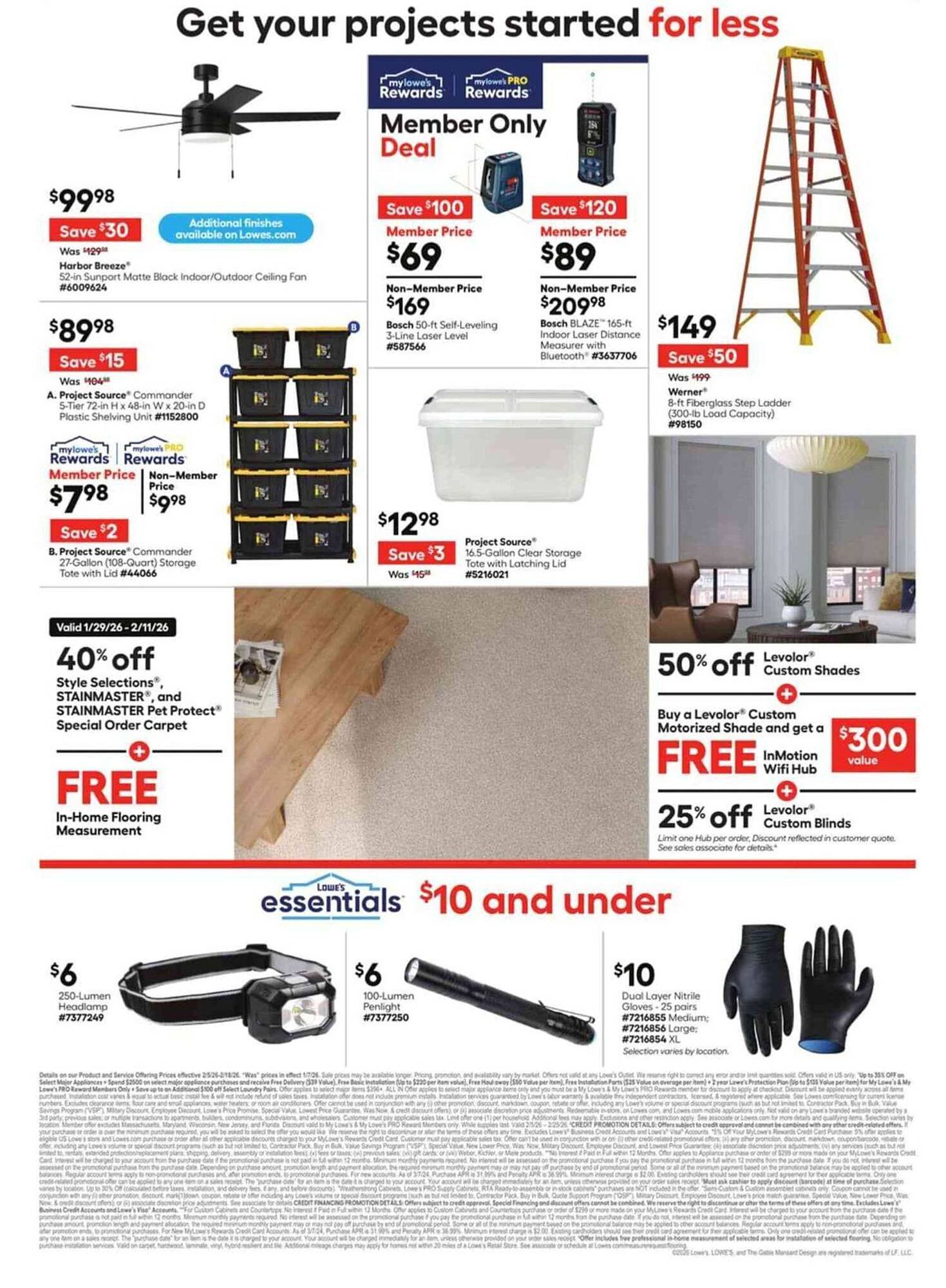 Lowe's weekly ad