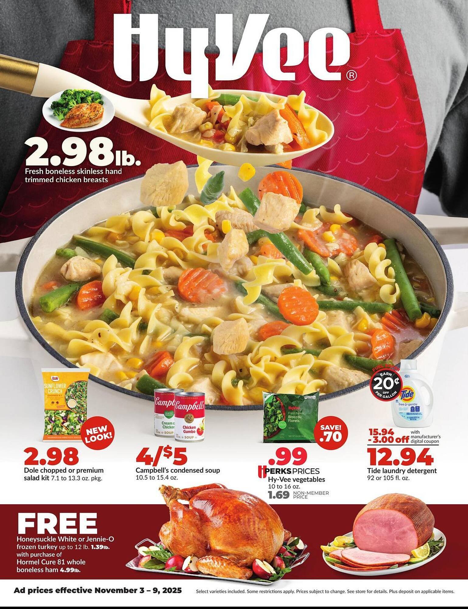 Hy-Vee weekly ad (2025-11-03 - 2025-11-09) | 1