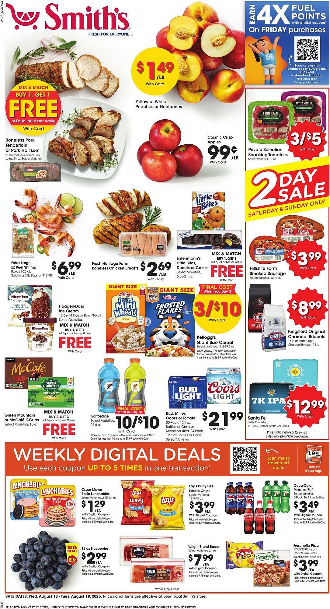 Smith&#039;s Weekly Ad (2025-08-13 - 2025-08-19) | 1