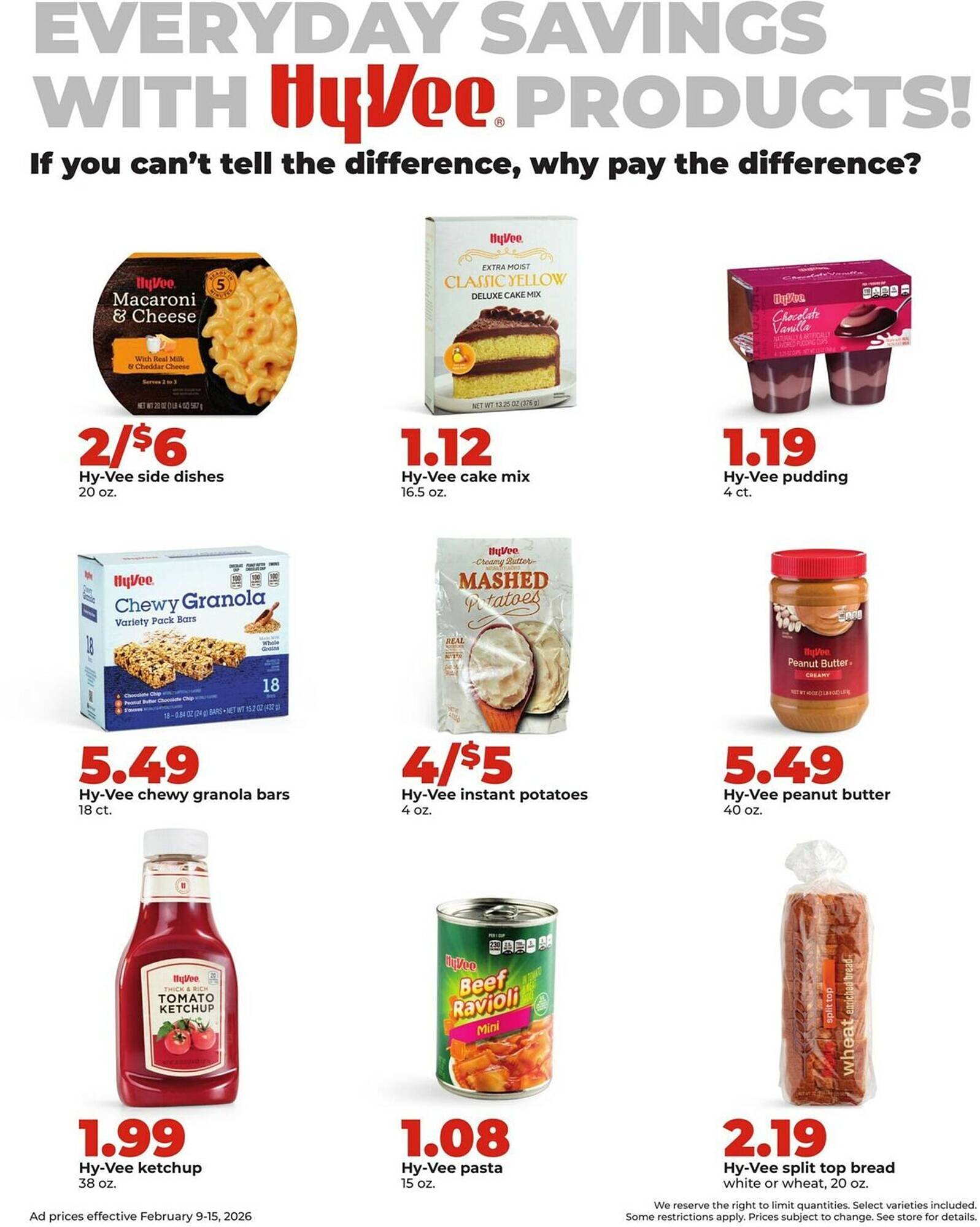 Hy-Vee weekly ad