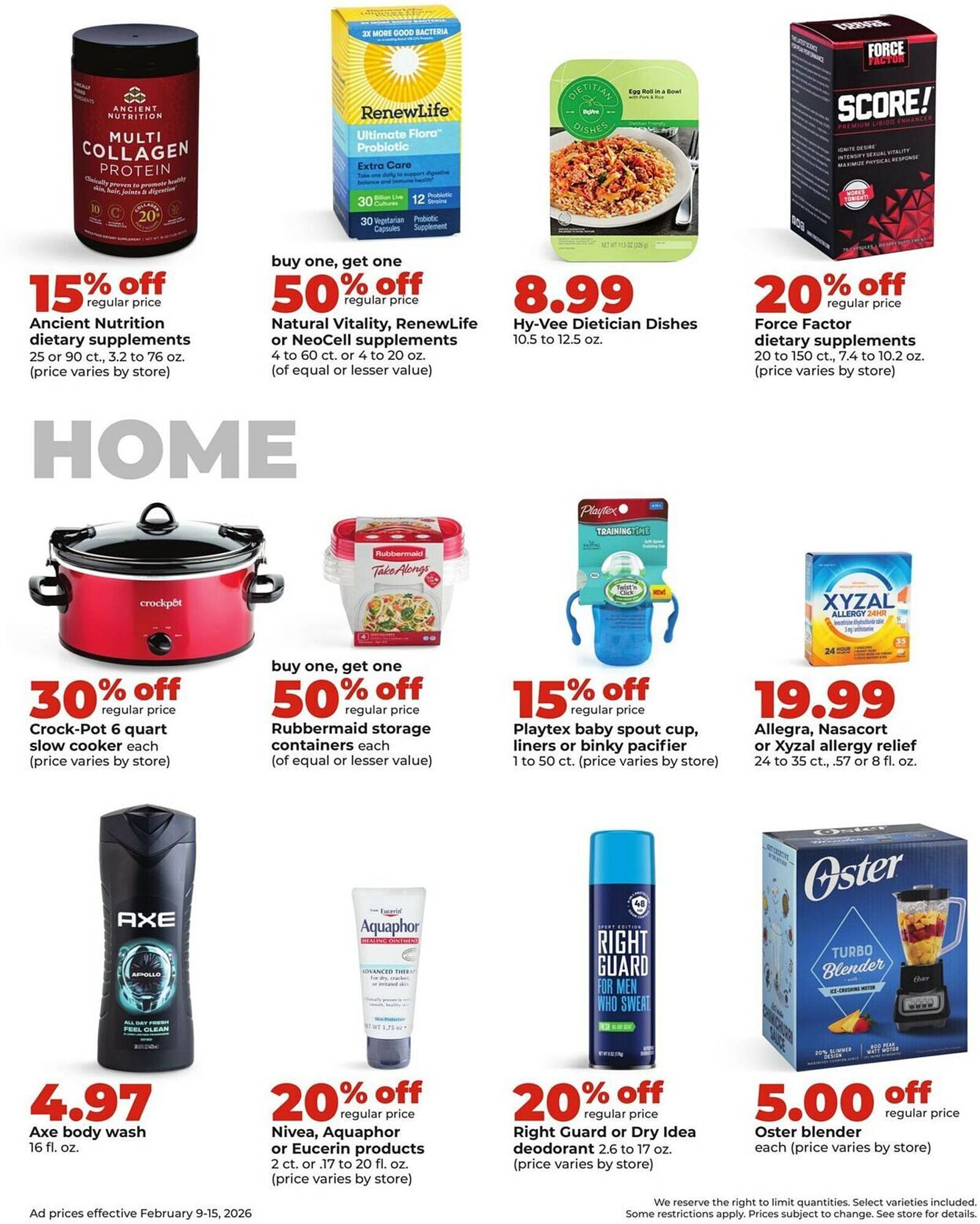 Hy-Vee weekly ad