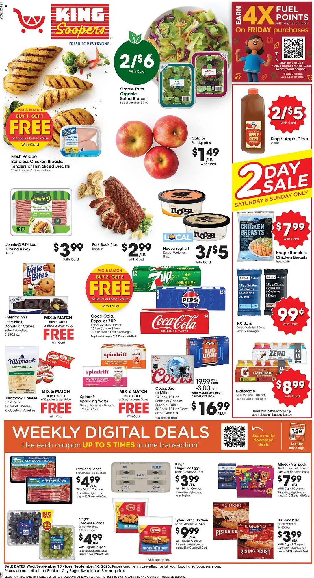 King Soopers weekly ad (2025-09-10 - 2025-09-17) | 1