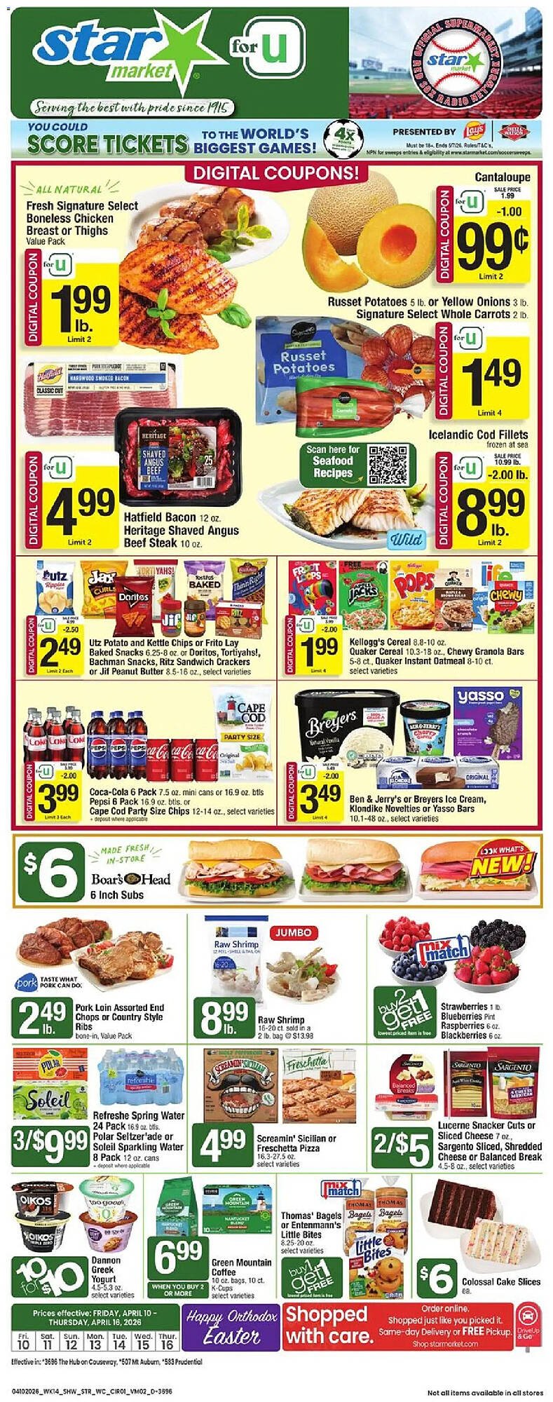 Star Market weekly ad