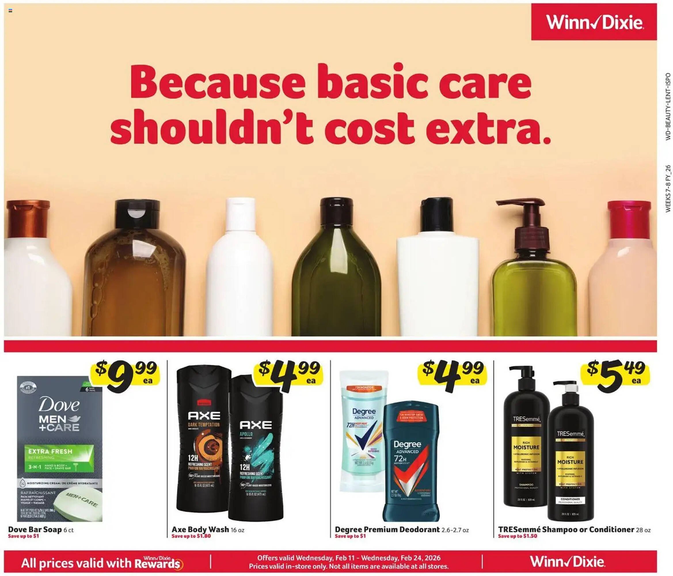 Winn Dixie weekly ad