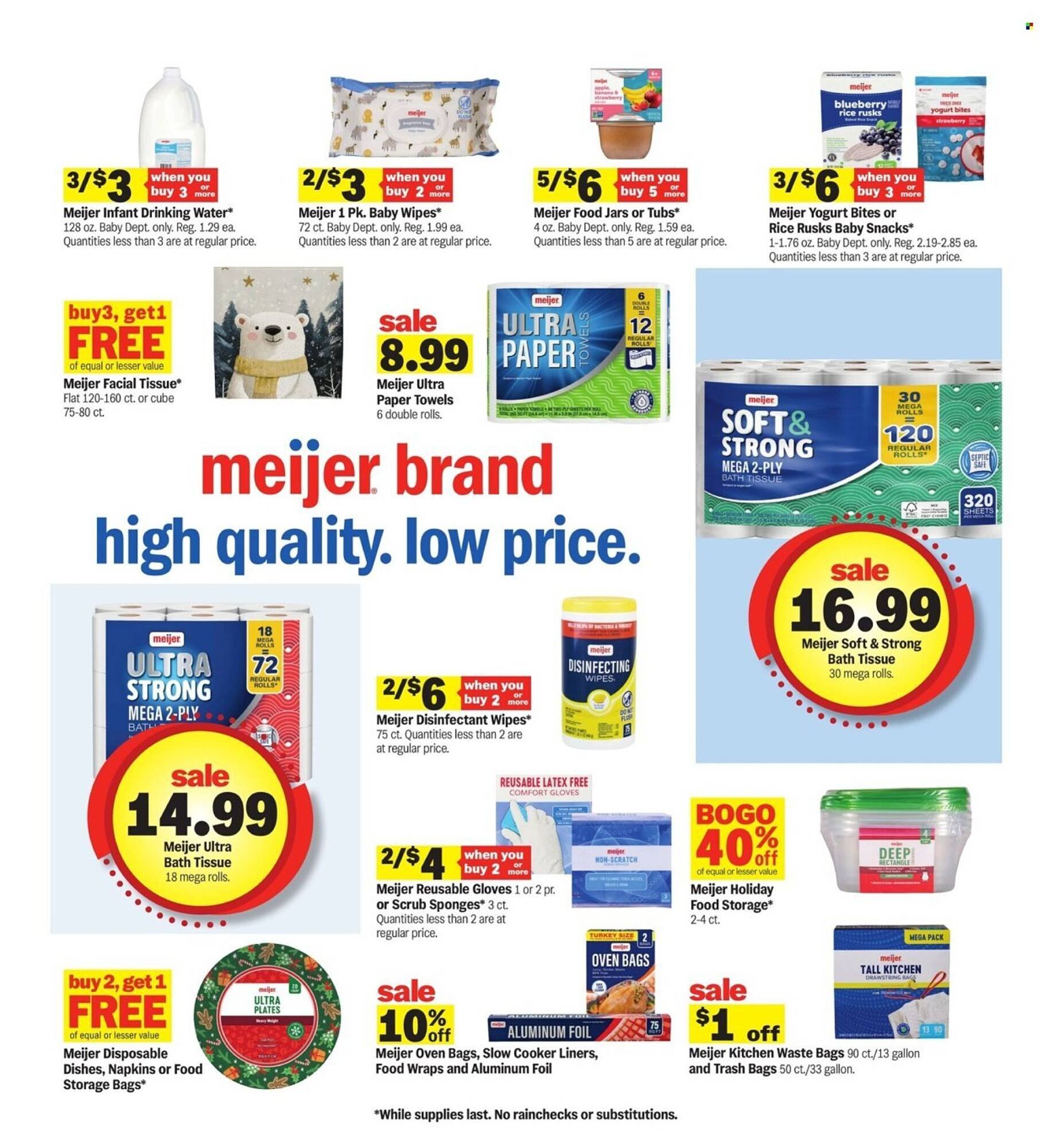 Meijer weekly ad