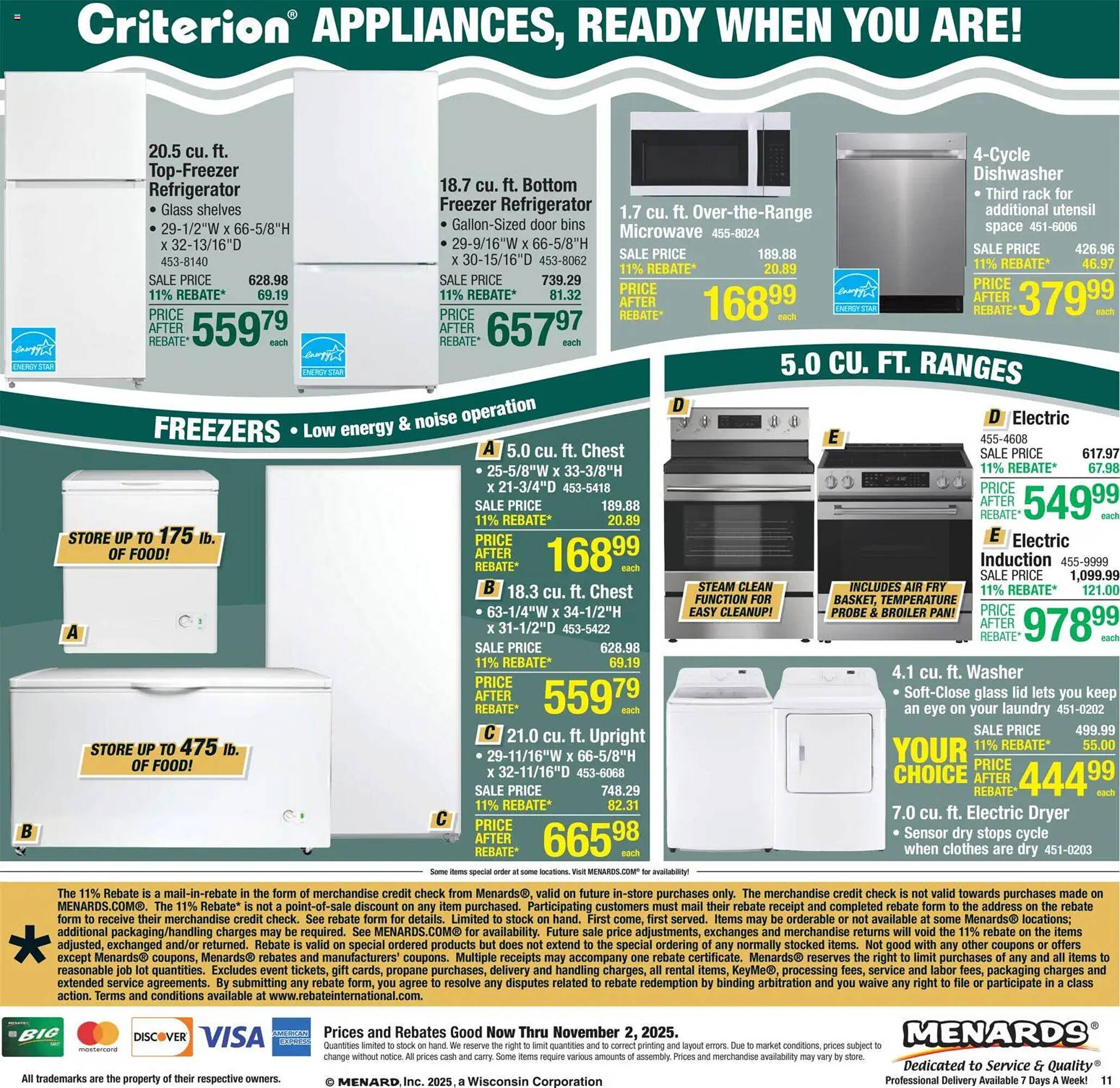 Menards weekly ad (2025-10-22 - 2025-11-03) | 16