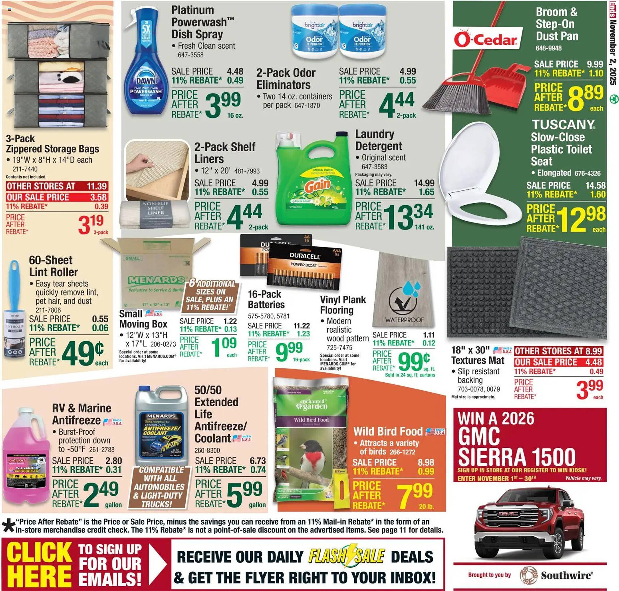 Menards weekly ad (2025-10-22 - 2025-11-03) | 20
