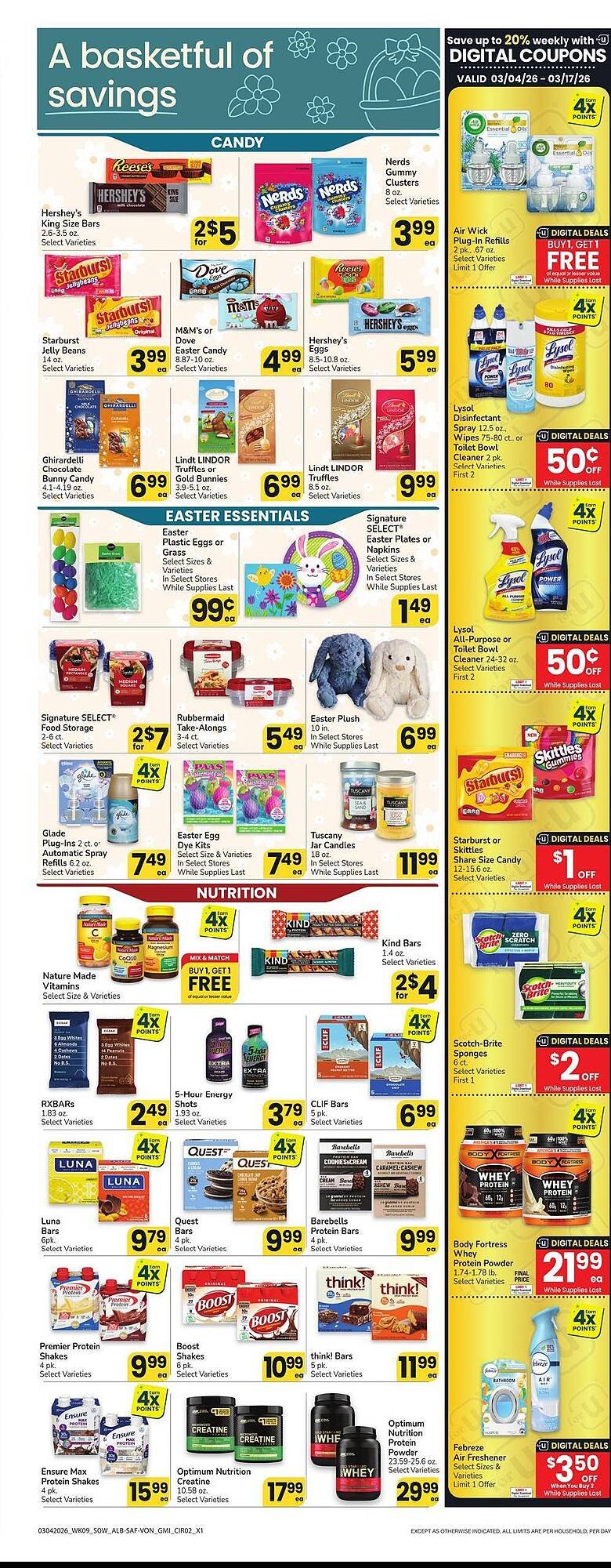 Safeway weekly ad