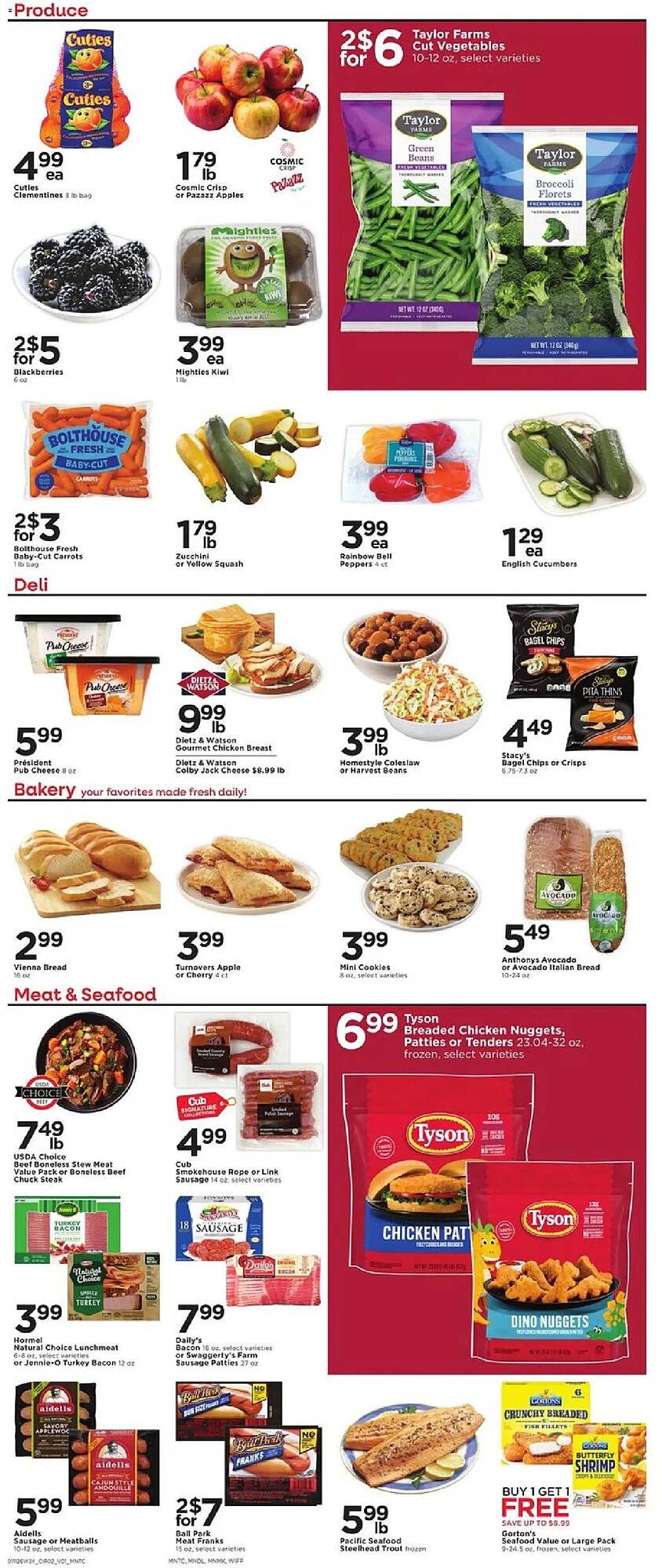Cub Foods weekly ad