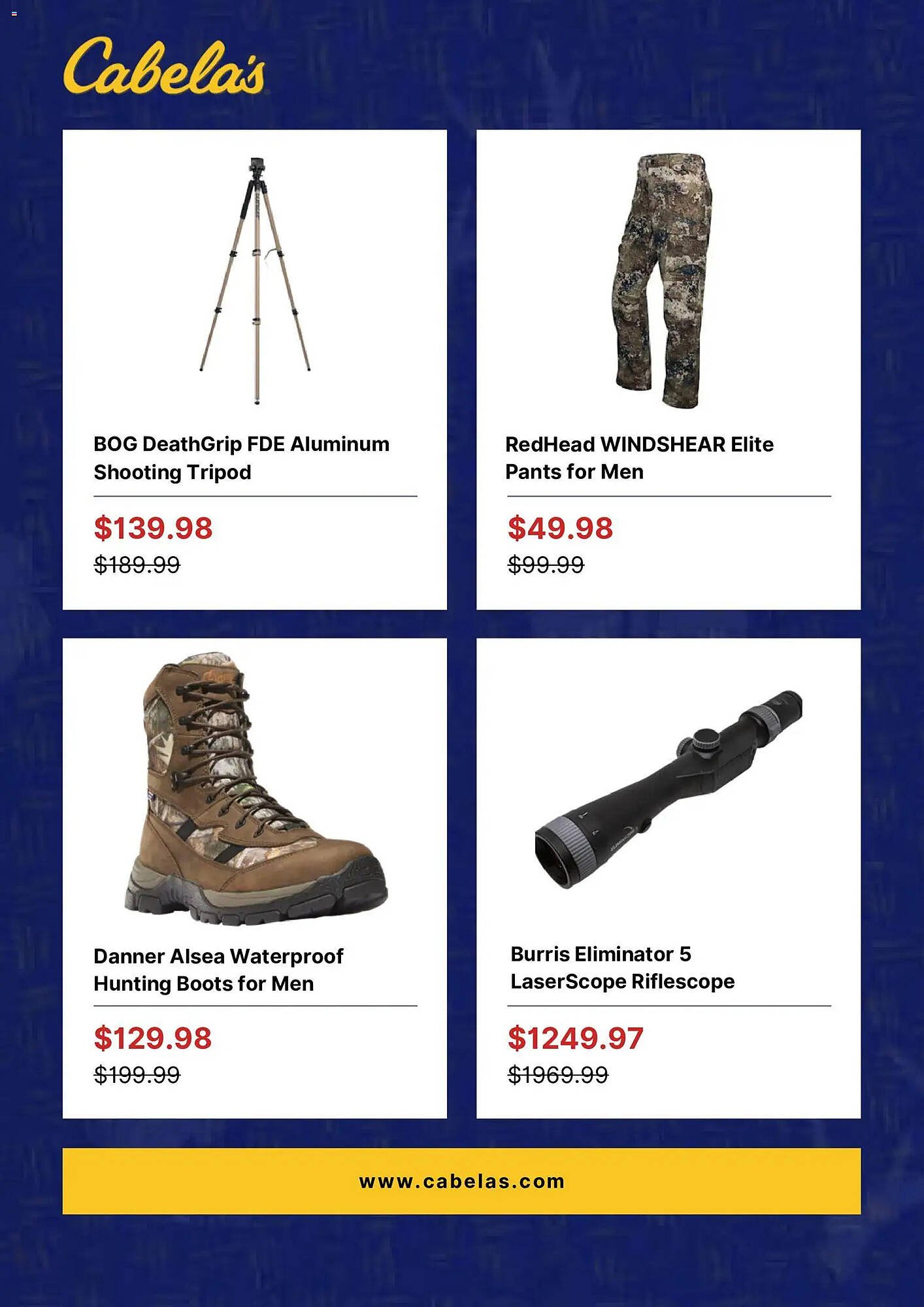 Cabela&#039;s weekly ad