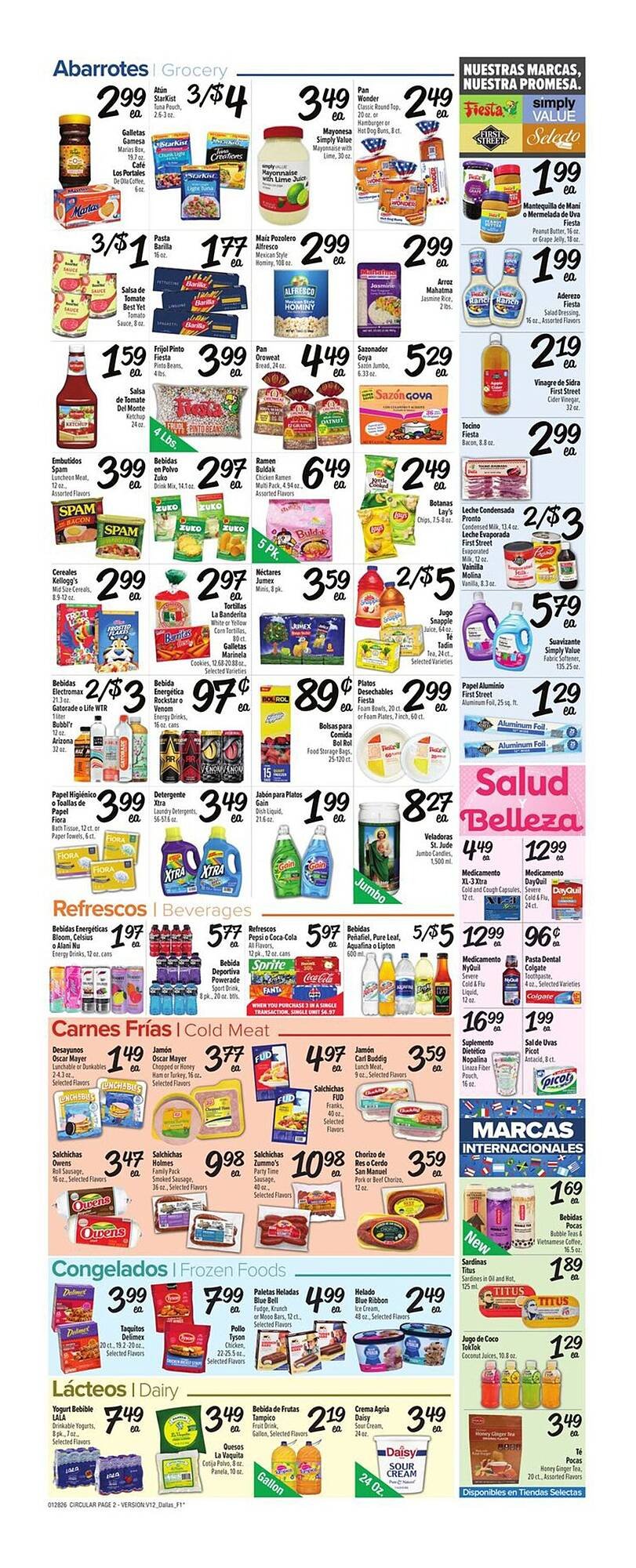 Fiesta Mart weekly ad
