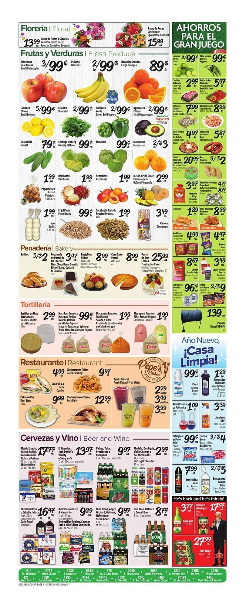 Fiesta Mart weekly ad