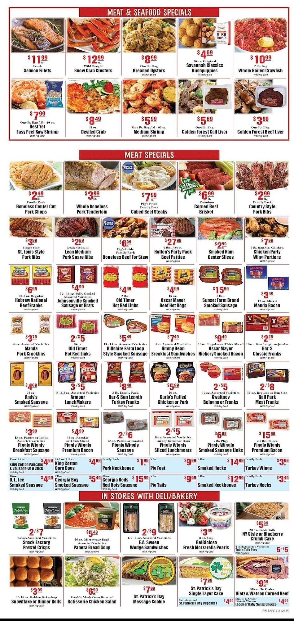 Piggly Wiggly weekly ad